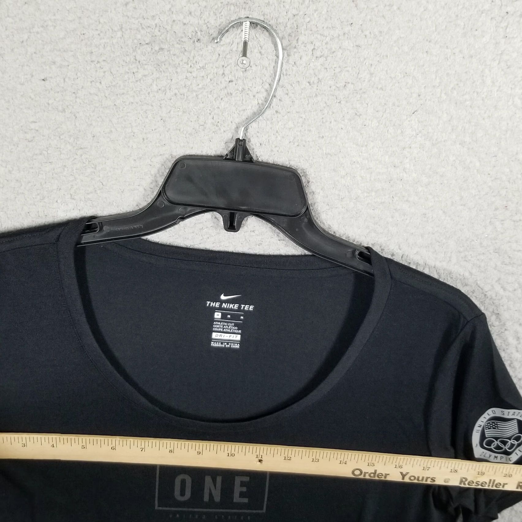 Nike Nike Team USA Olympics T-Shirt Woman Medium Black ONE AMERICA USA Nike Clothing T-Shirt Size US M / EU 48-50 / 2 - 7 Thumbnail