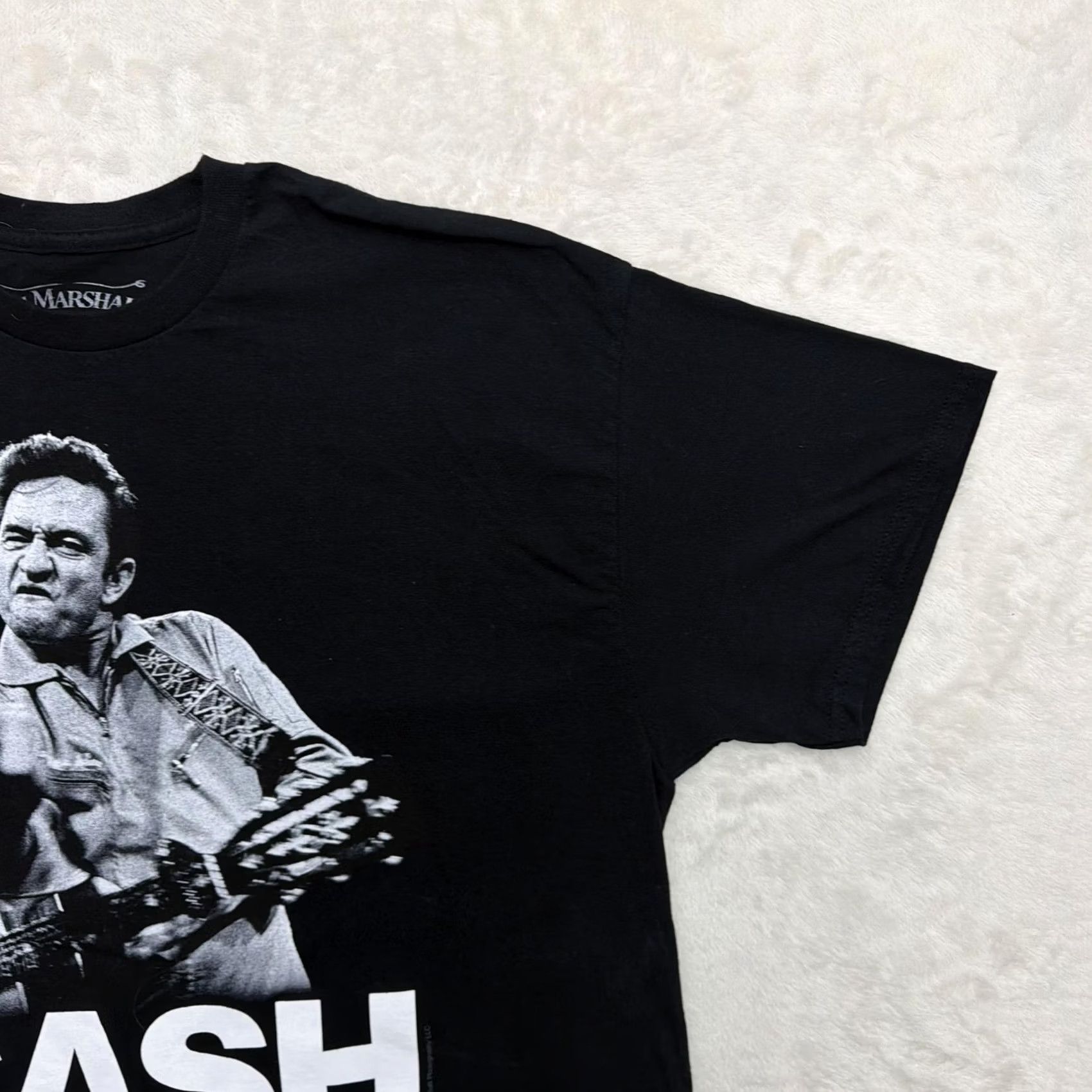 Vintage Jim Marshall Clothing Cash Shirt Graphic Print Tee Music Shirt Mens XL Black Cotton Jersey Crew Neck Short Sleeve T-Shirt Logo All Seasons Vintage: No Size US XL / EU 56 / 4 - 4 Thumbnail