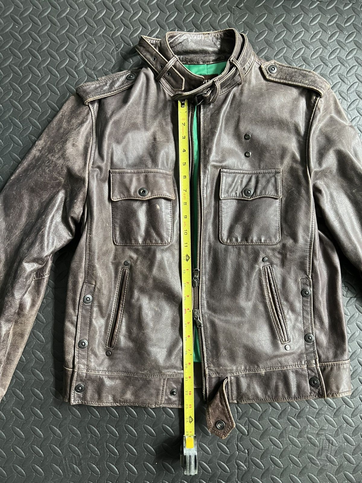 Weber Leather Moto Jacket Size US M / EU 48-50 / 2 - 2 Thumbnail
