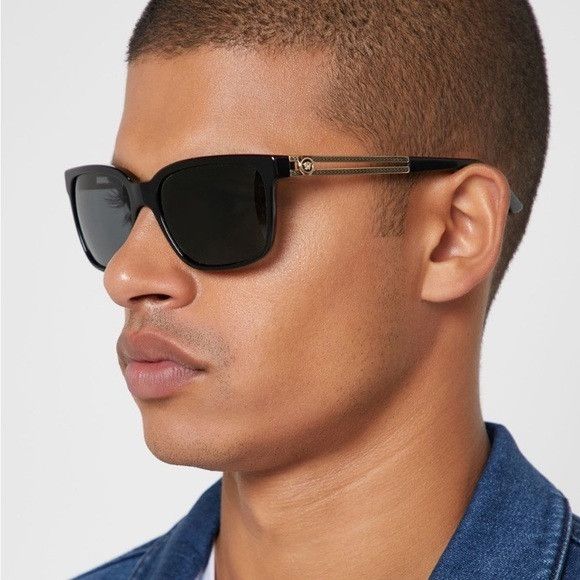 Versace NEW Versace VE4307 GB1/87 Square Unisex Sunglasses Size ONE SIZE - 10 Thumbnail