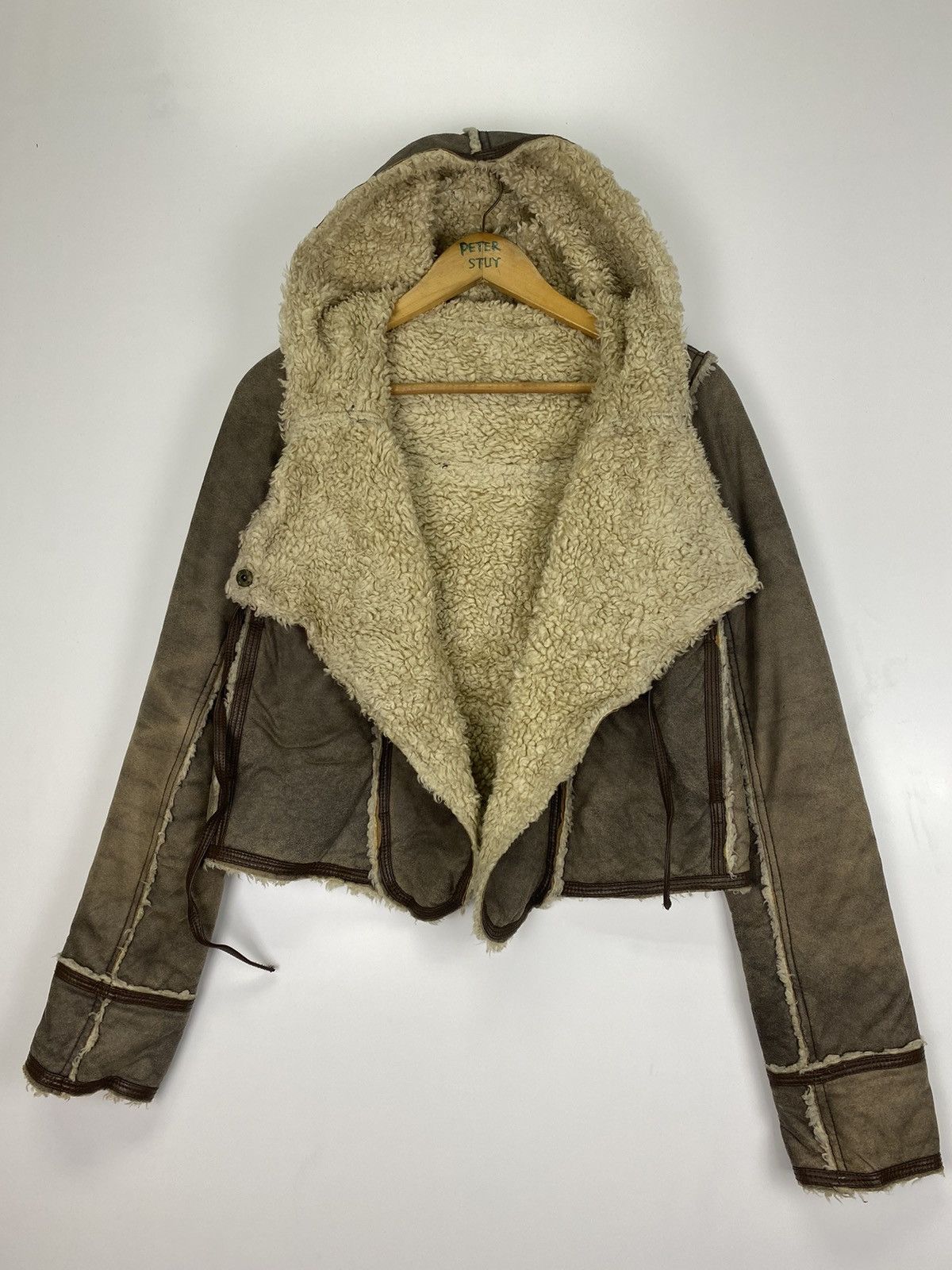 Tsumori Chisato Tsumori Chisato Issey Miyake Sherpa Faux Fur Size S / US 4 / IT 40 - 1 Thumbnail