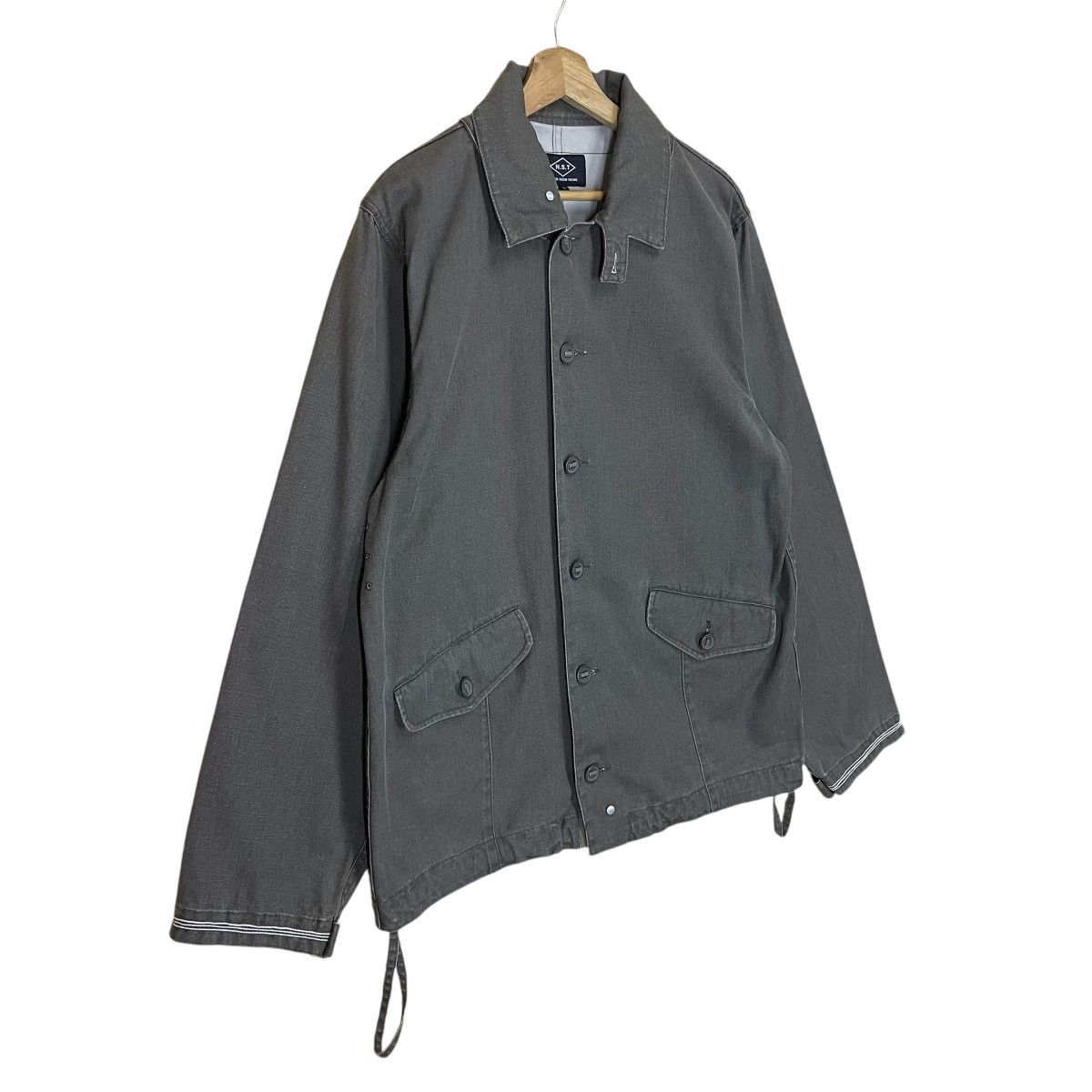 Japanese Brand NST Never Seen Thing Button Jacket Size US M / EU 48-50 / 2 - 2 Thumbnail
