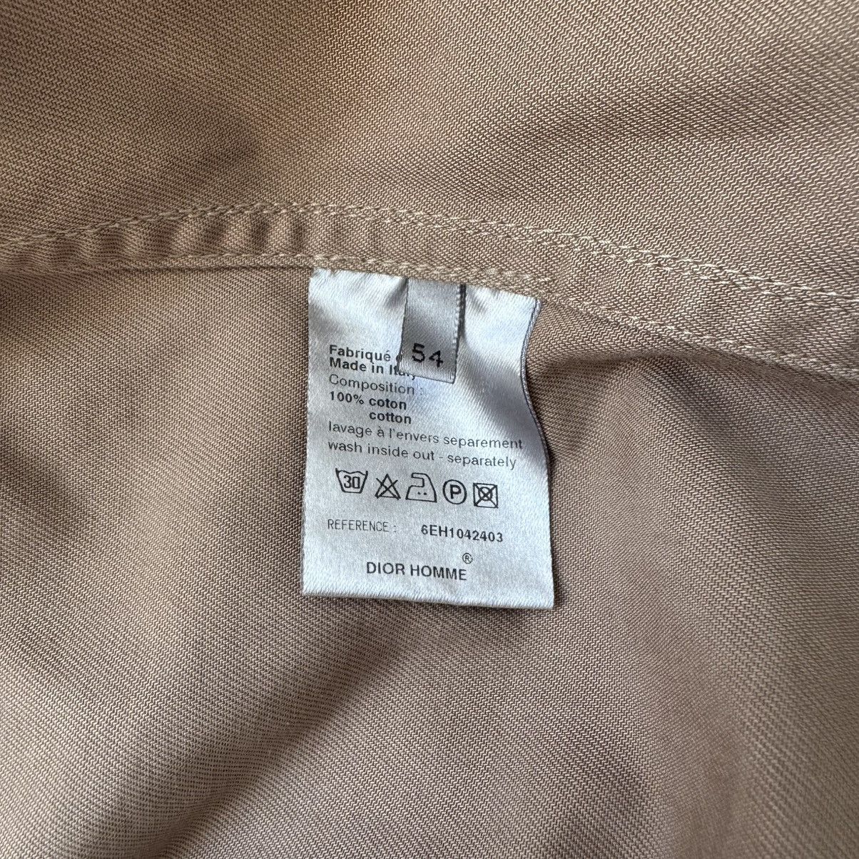 Dior Dior Homme SS2006 Khaki Cotton M65 Military Safari Jacket Size US L / EU 52-54 / 3 - 12 Thumbnail