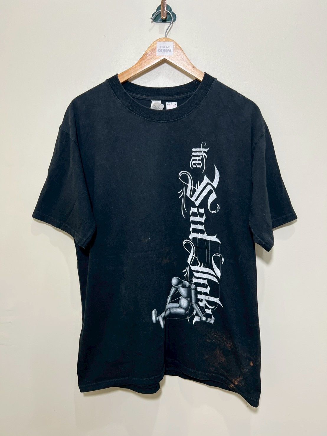 Vintage JOKER the sad local time shirt bnz01 Size US L / EU 52-54 / 3 - 3 Thumbnail