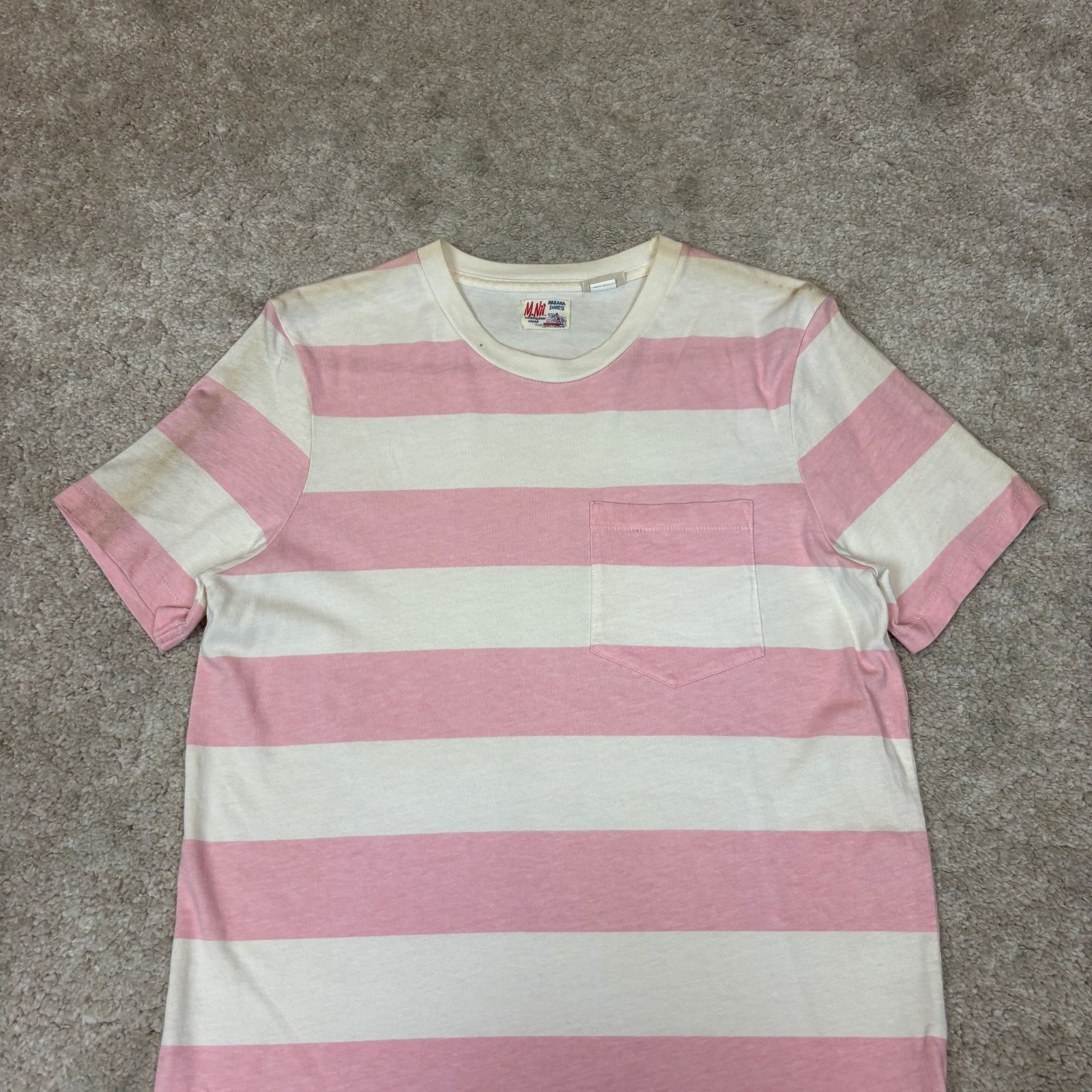 M.Nii M.Nii Striped TShirt Makaha Shorts Hawaii Surfer Men's XS Size US XS / EU 42 / 0 - 2 Thumbnail