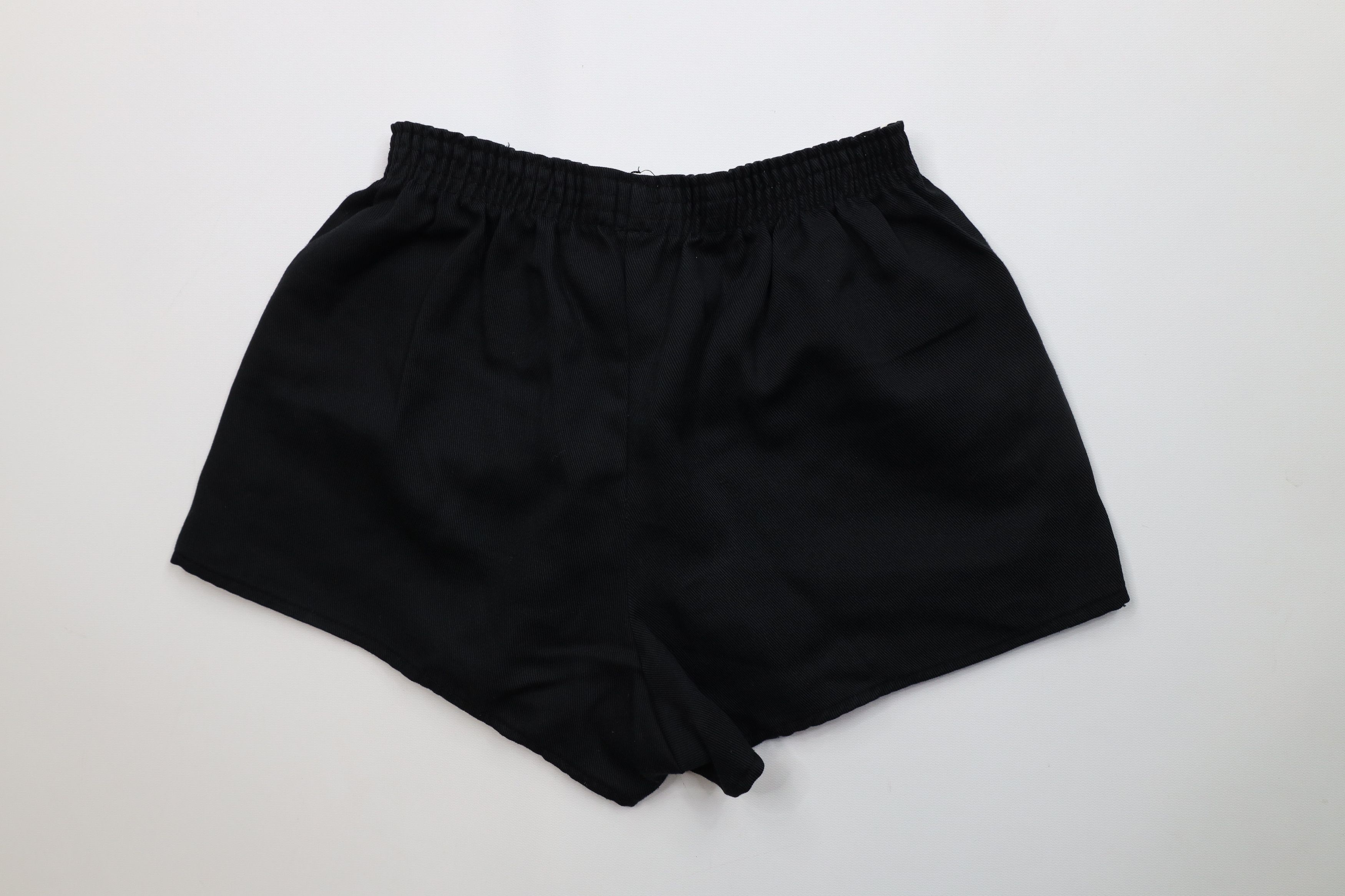 Vintage Vintage 70s Streetwear Jogging Short Shorts Black USA Size 24" / US 00 / IT 34 - 7 Thumbnail