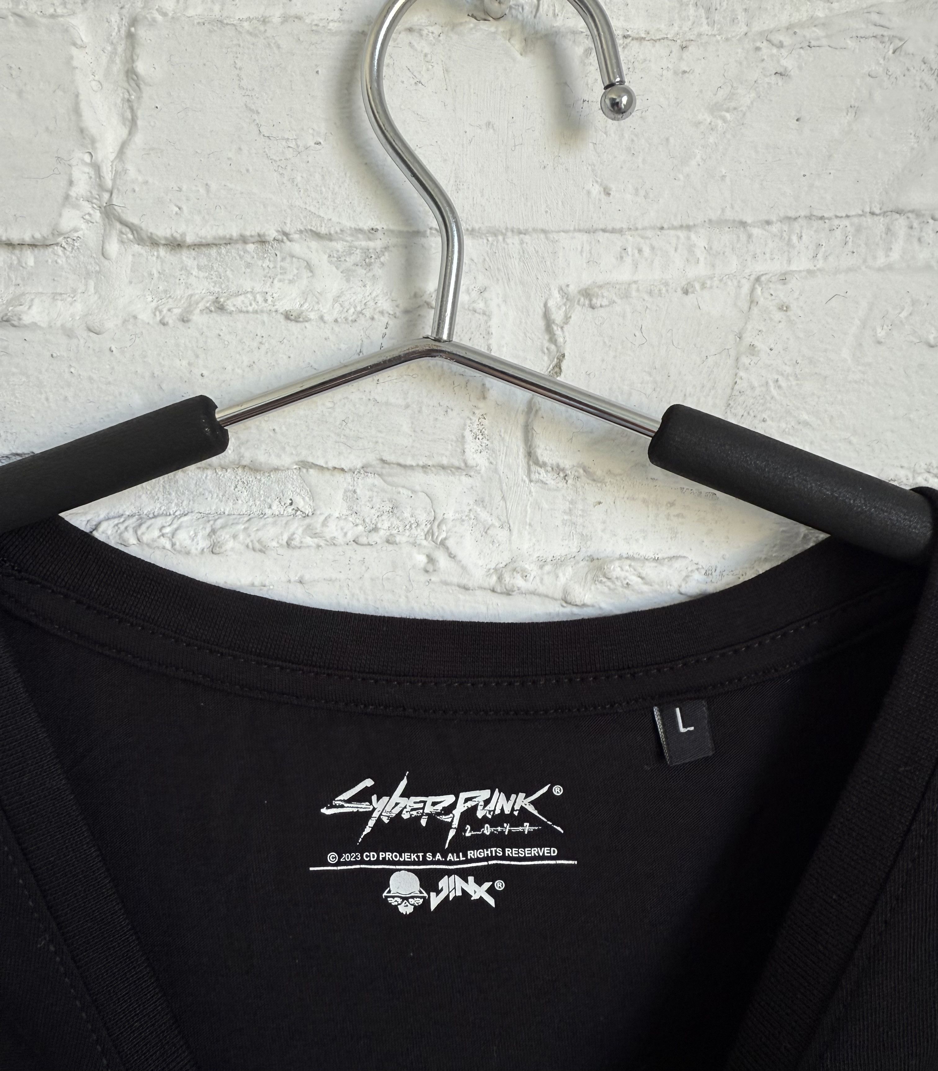 Band Tees × Rockstar Games × Vintage RARE Cyberpunk 2077 Samurai PC game long sleeve t-shirt Size US L / EU 52-54 / 3 - 2 Thumbnail