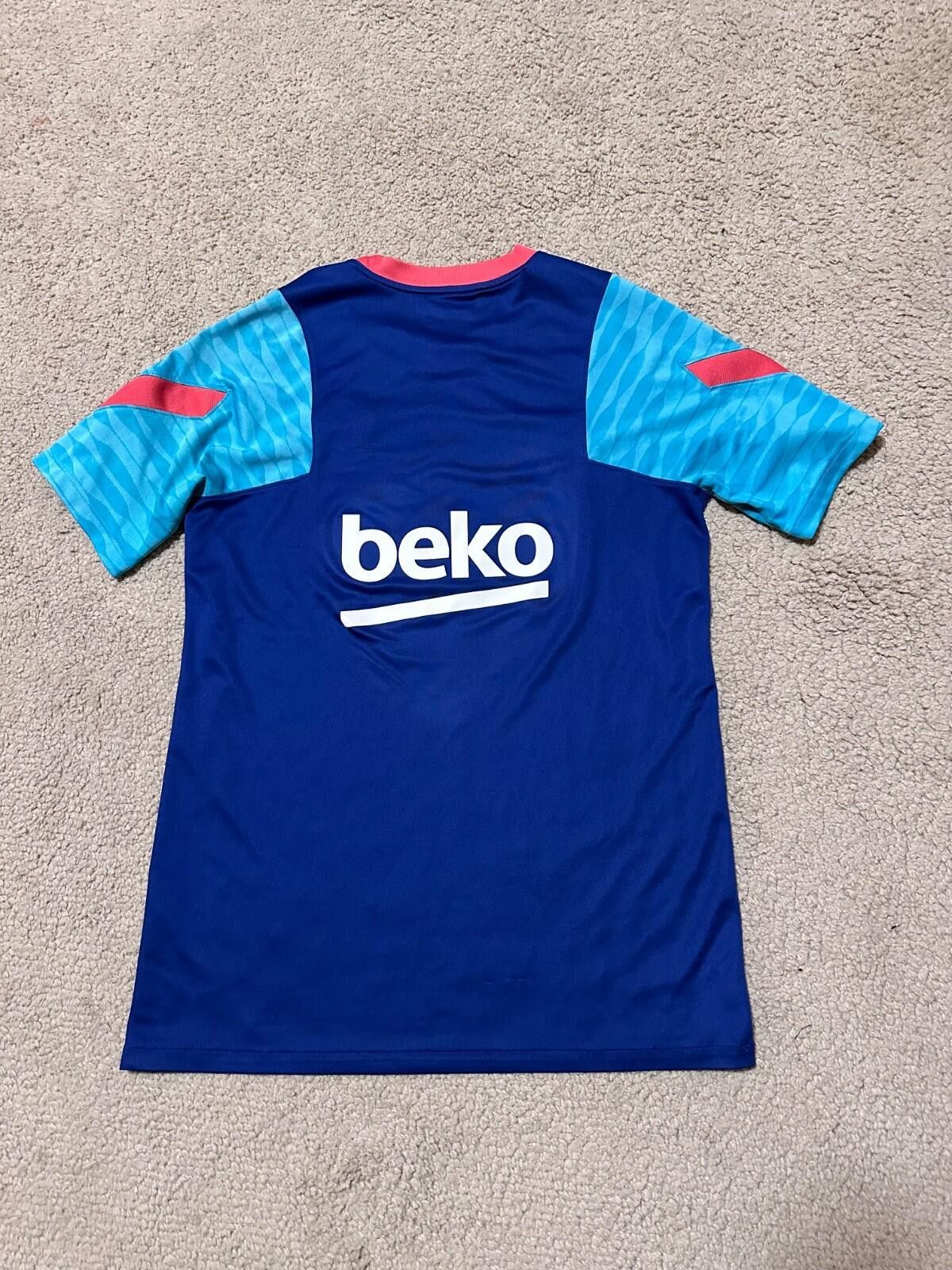 Nike Barcelona 2020/21 Training Football Shirt Nike Soccer Jersey Size US M / EU 48-50 / 2 - 7 Thumbnail
