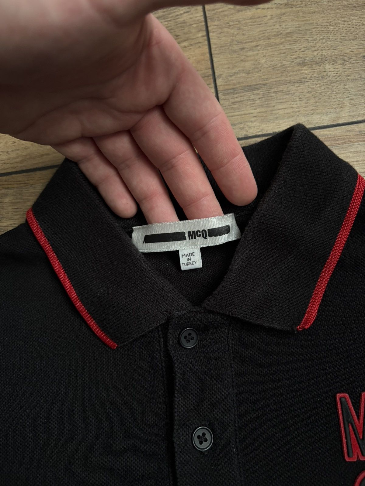 Alexander McQueen Alexander McQueen MCQ Small Logo Polo Shirt Size US S / EU 44-46 / 1 - 5 Thumbnail