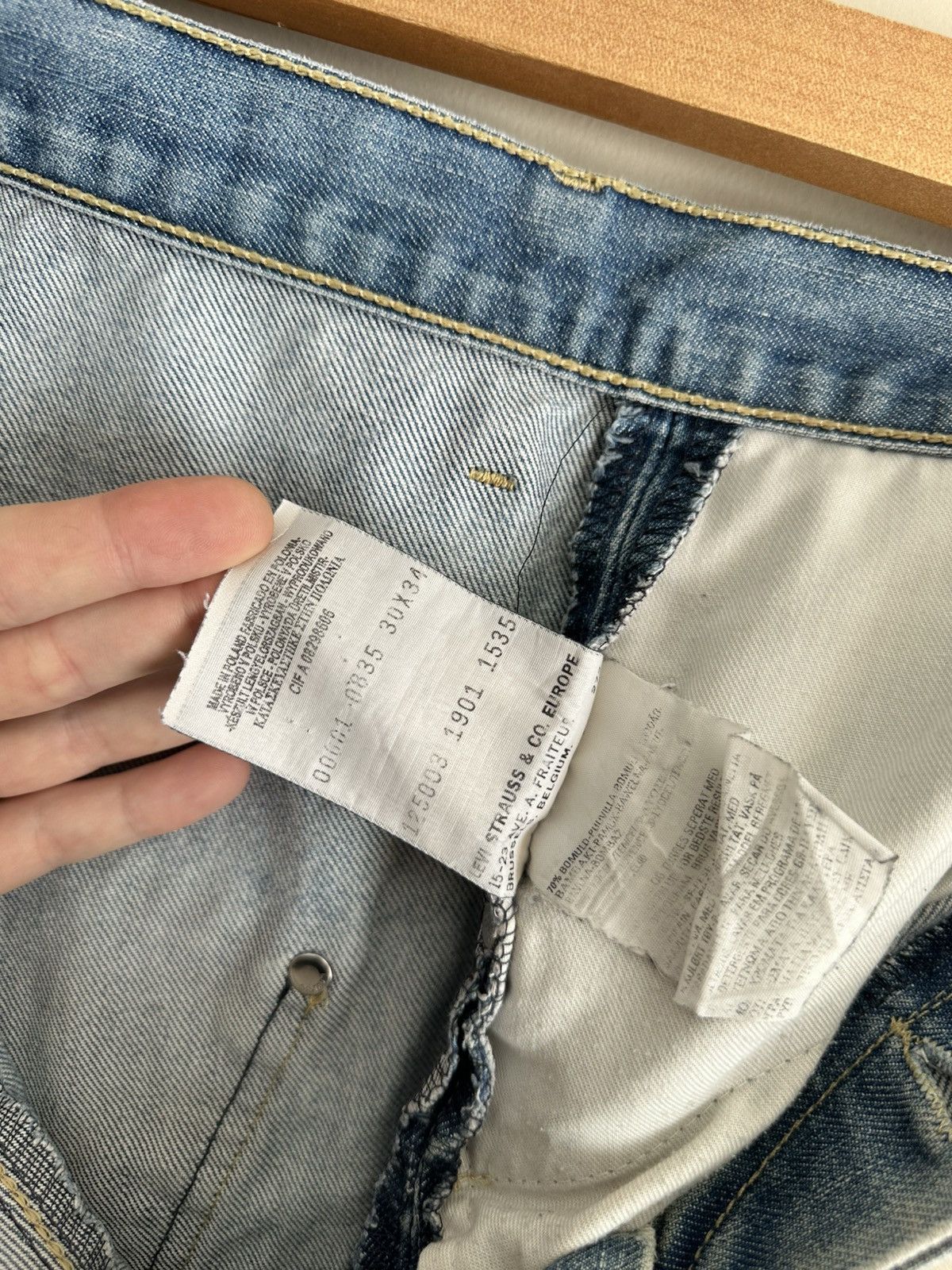 Levi's Levis Engineered Jeans Twisted Seam Denim Size US 30 / EU 46 - 11 Thumbnail