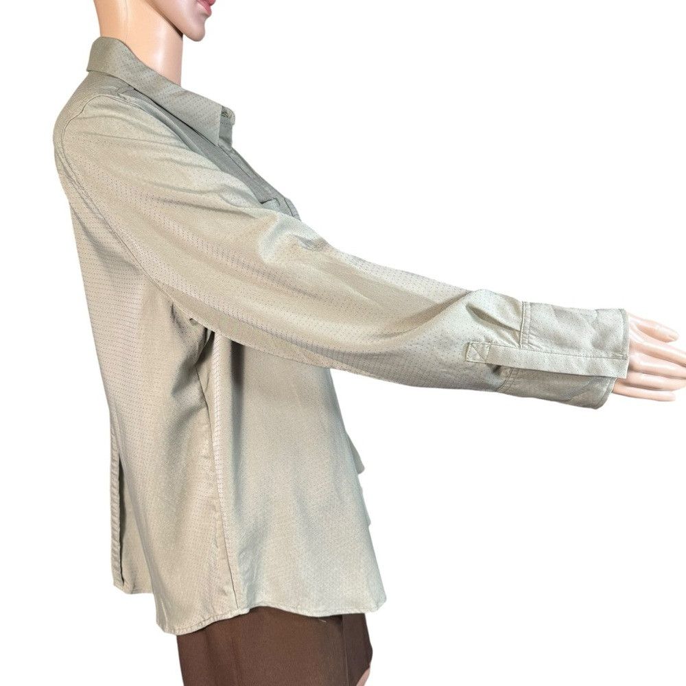 Chicos NWT New $80 Chico's Silky Soft Dobby Half-Placket Shirt Siz Size L / US 10 / IT 46 - 4 Thumbnail