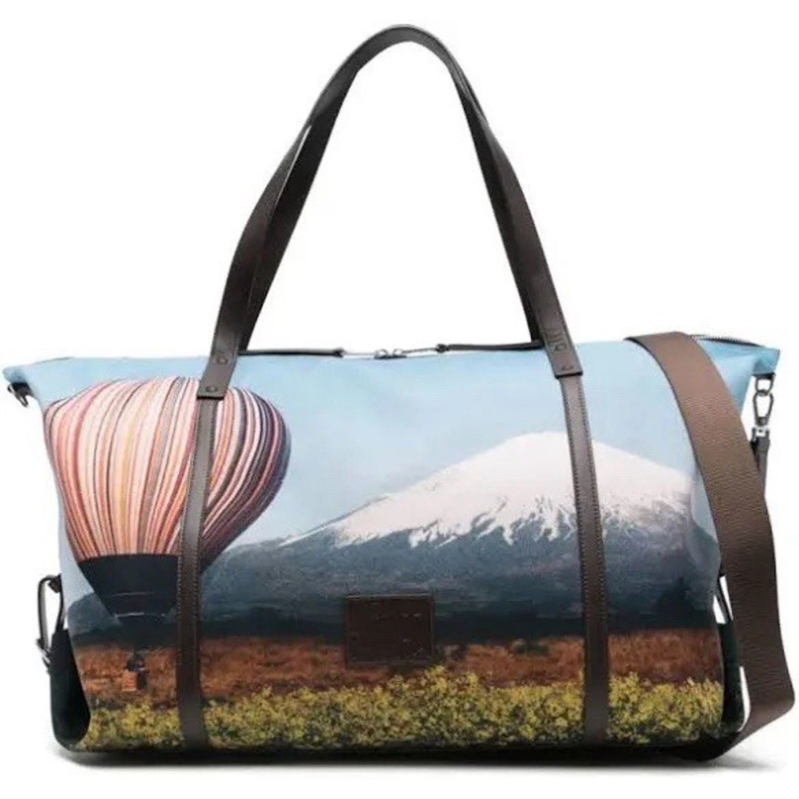 Paul Smith NWT $800 Paul Smith Multistripe Hot Air Balloon Fuji Duffel Size ONE SIZE - 6 Thumbnail