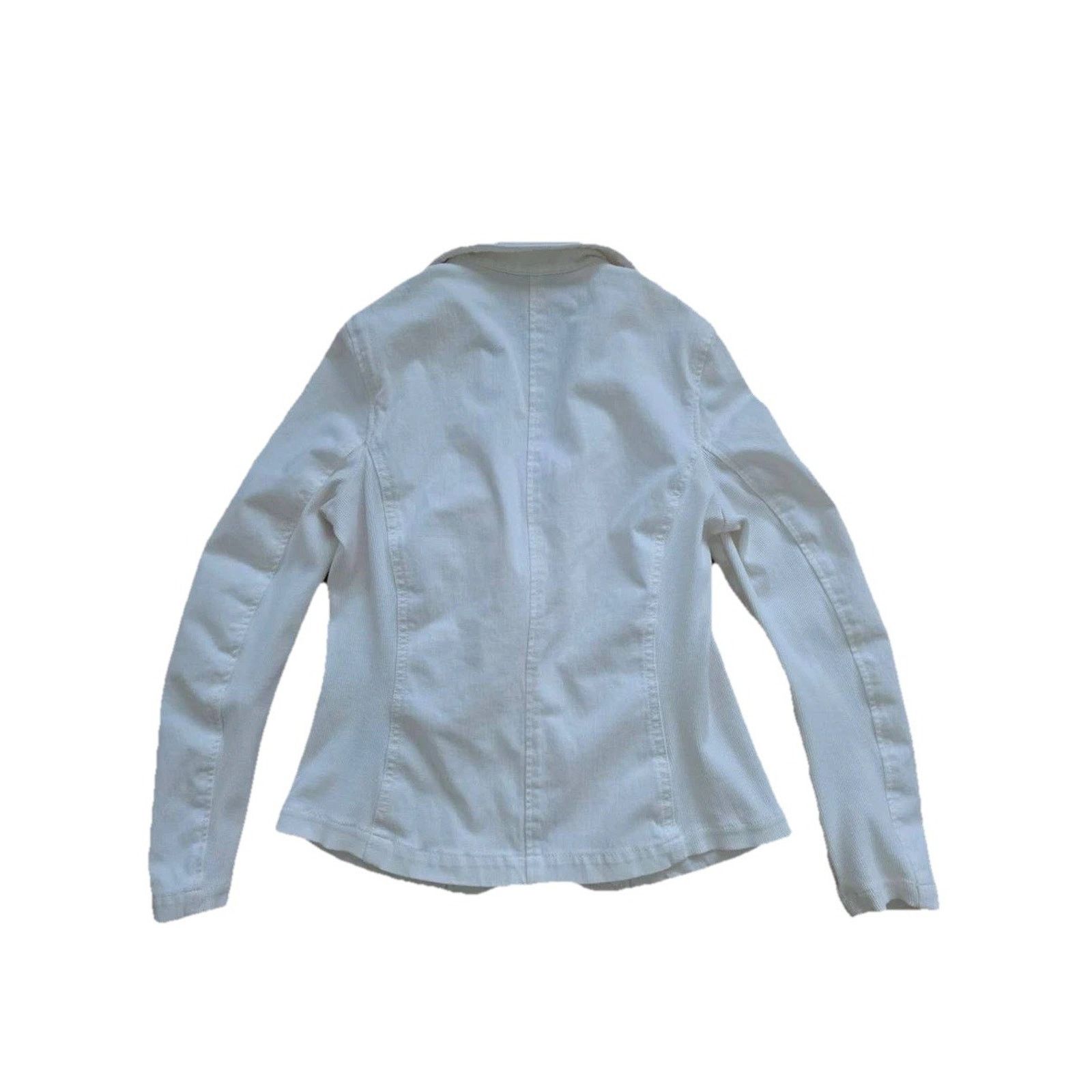 J.McLaughlin J.McLaughlin Two-Button Blazer Jacket White Small A001266 Size S / US 4 / IT 40 - 7 Thumbnail