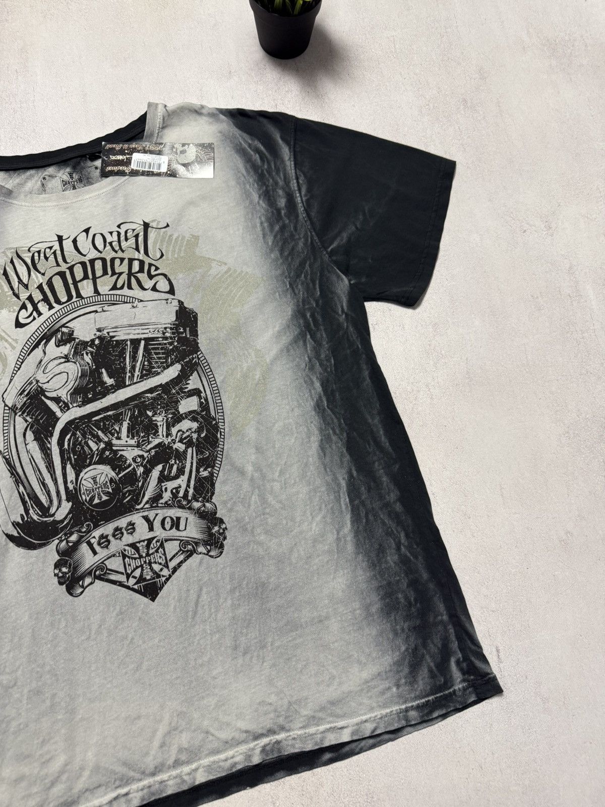 West Coast Choppers Vintage West Coast Choppers T Shirt Tee FUCK Baggy Y2K 90s Size US XXL / EU 58 / 5 - 5 Thumbnail