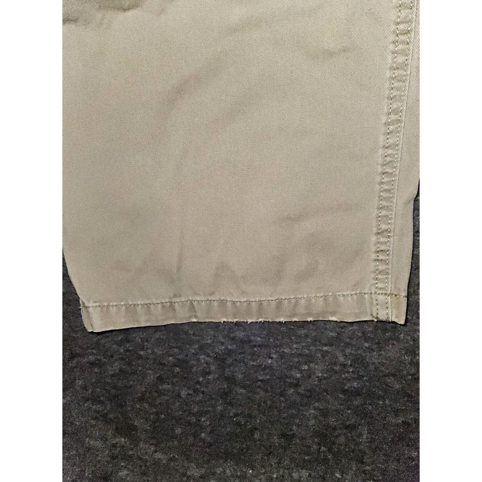 Wrangler Wrangler Cargo Pants Men's 38x30 Khaki Mid Rise Casual Workwear Size US 38 / EU 54 - 7 Thumbnail