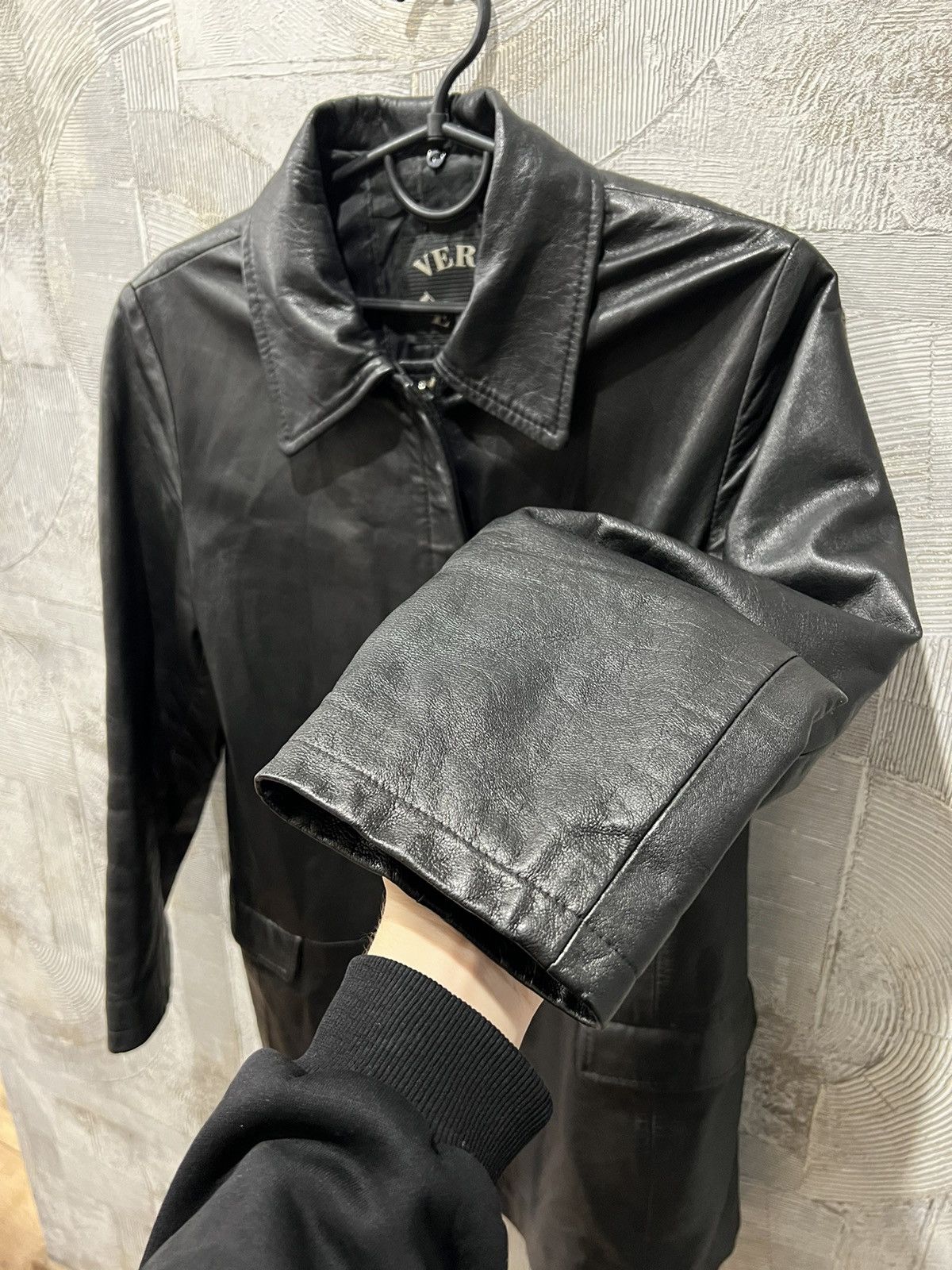 Genuine Leather × Vera Pelle Vera Pelle Real Leather Vintage Jacket Italy Soft Size US M / EU 48-50 / 2 - 3 Thumbnail