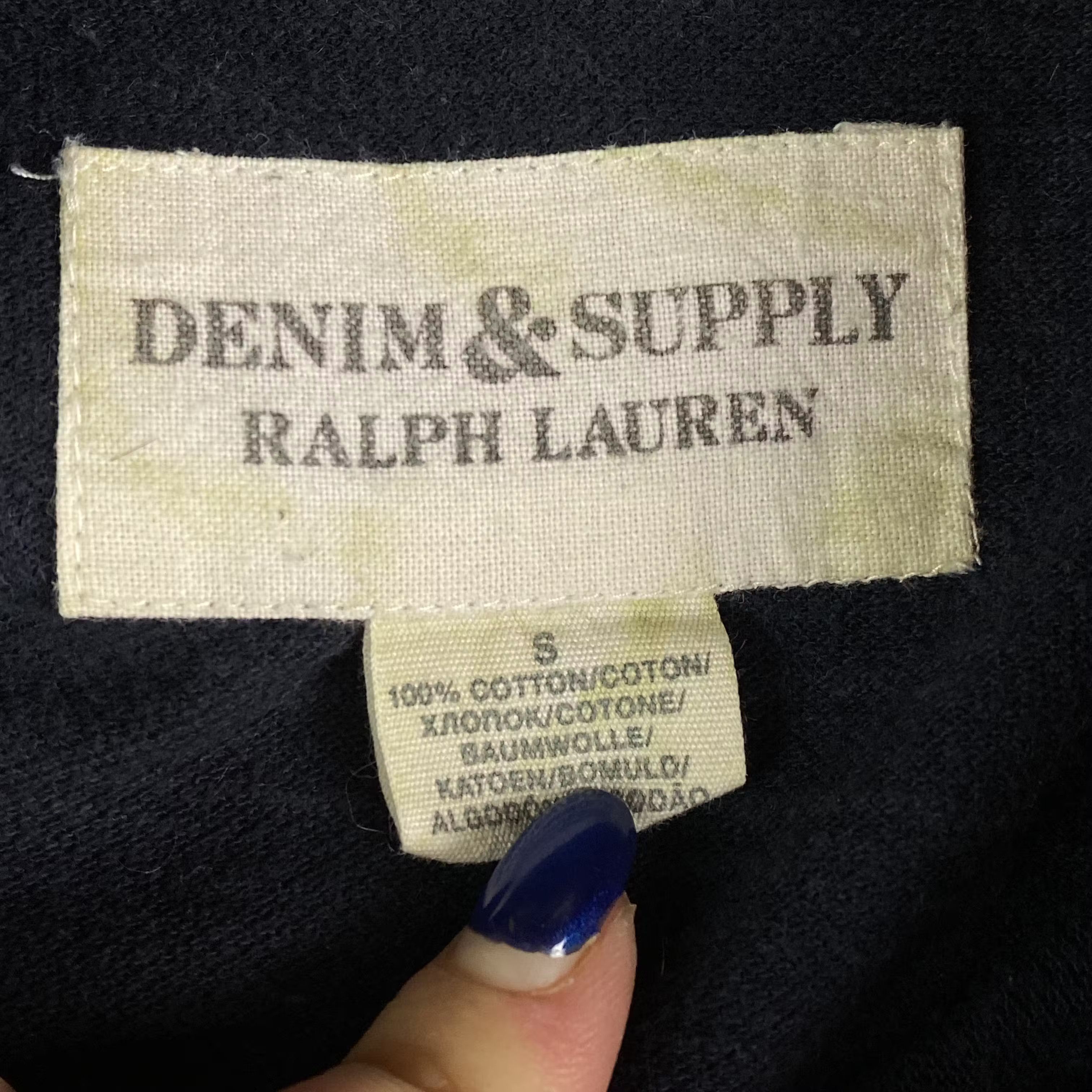 Denim & Supply Ralph Lauren × Ralph Lauren Mens Polo T-Shirt Denim&Supply Ralph Lauren Size S Size US S / EU 44-46 / 1 - 4 Thumbnail