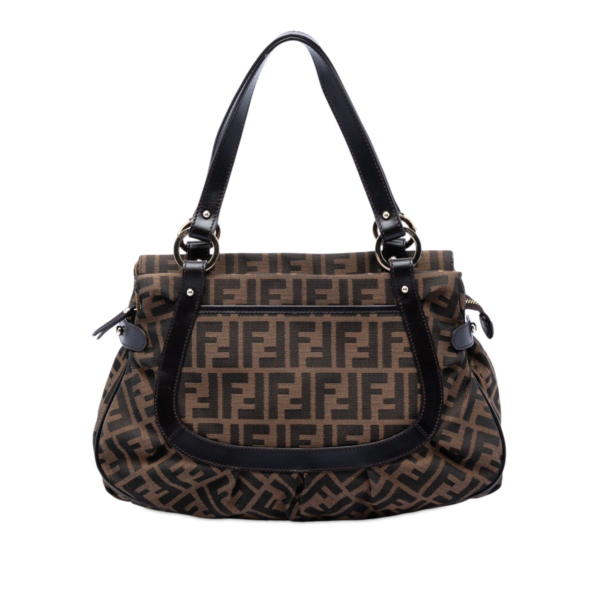 Fendi Medium Zucca Canvas Chef Shopper Tote Size ONE SIZE - 1 Thumbnail
