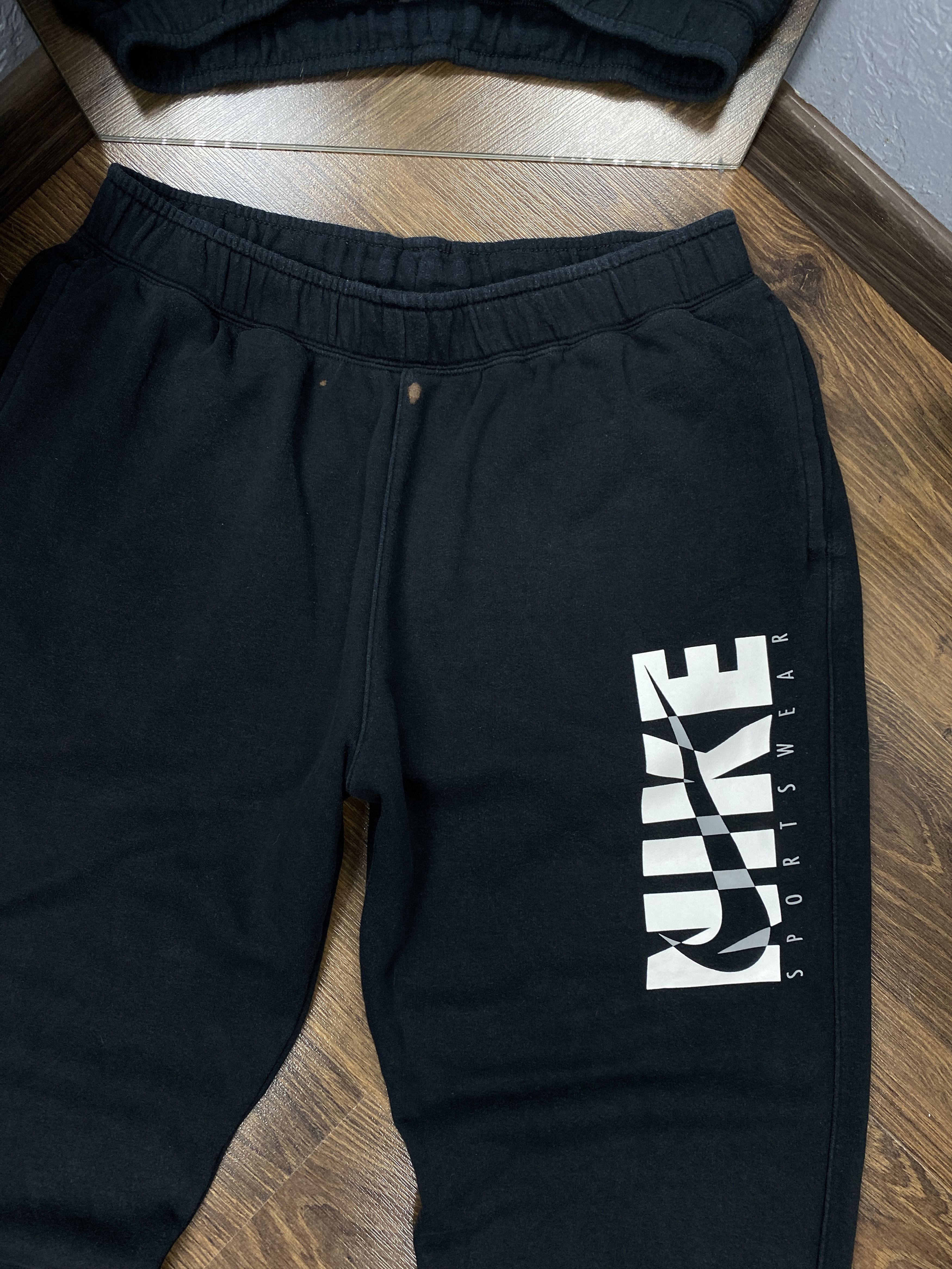 Nike Nike Mens Sweatpants Baggy Track Pants y2k Size US 34 / EU 50 - 2 Thumbnail