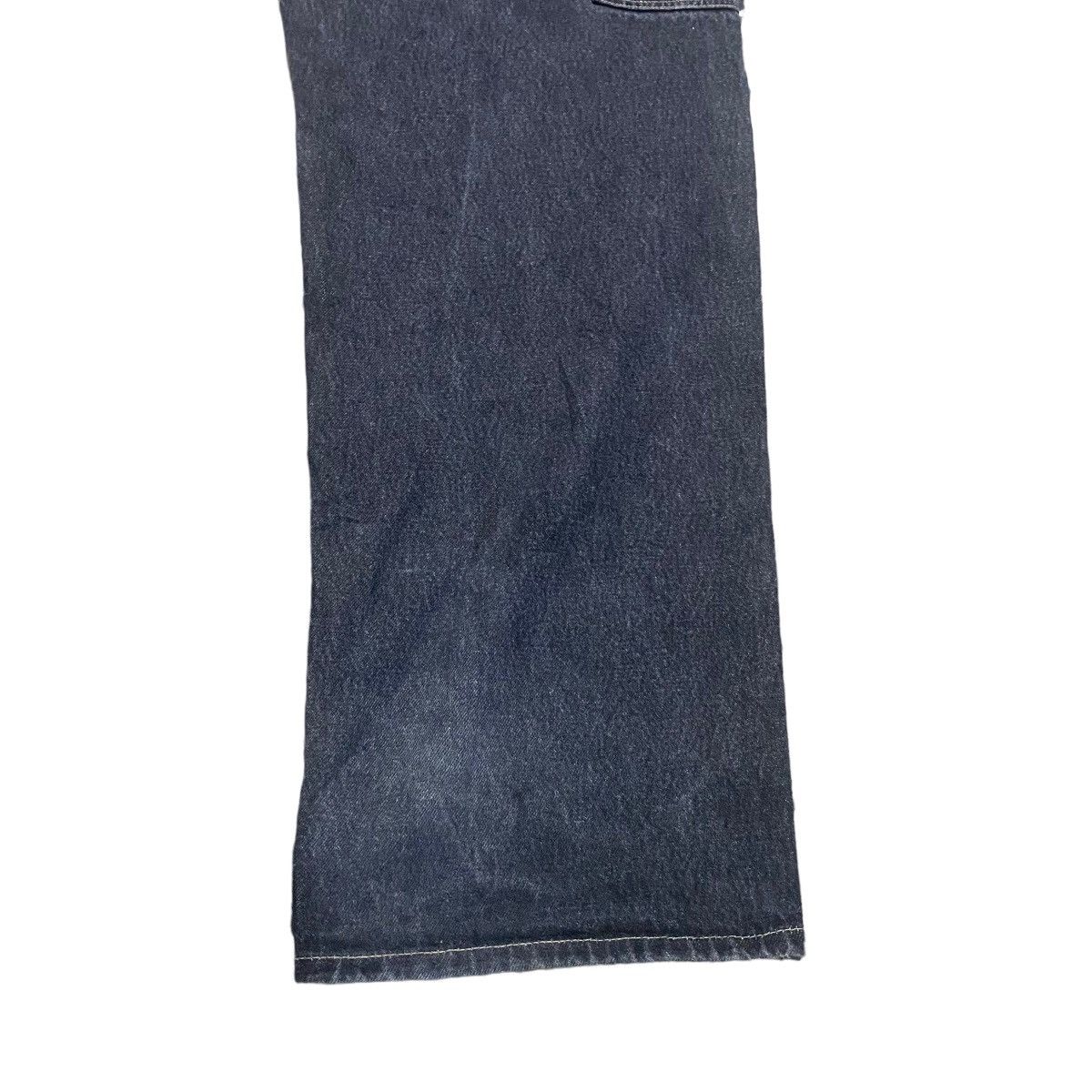 Ecko Unltd. Vintage Ecko Untld Black Denim Carpenter Baggy Pants Size US 37 - 16 Thumbnail