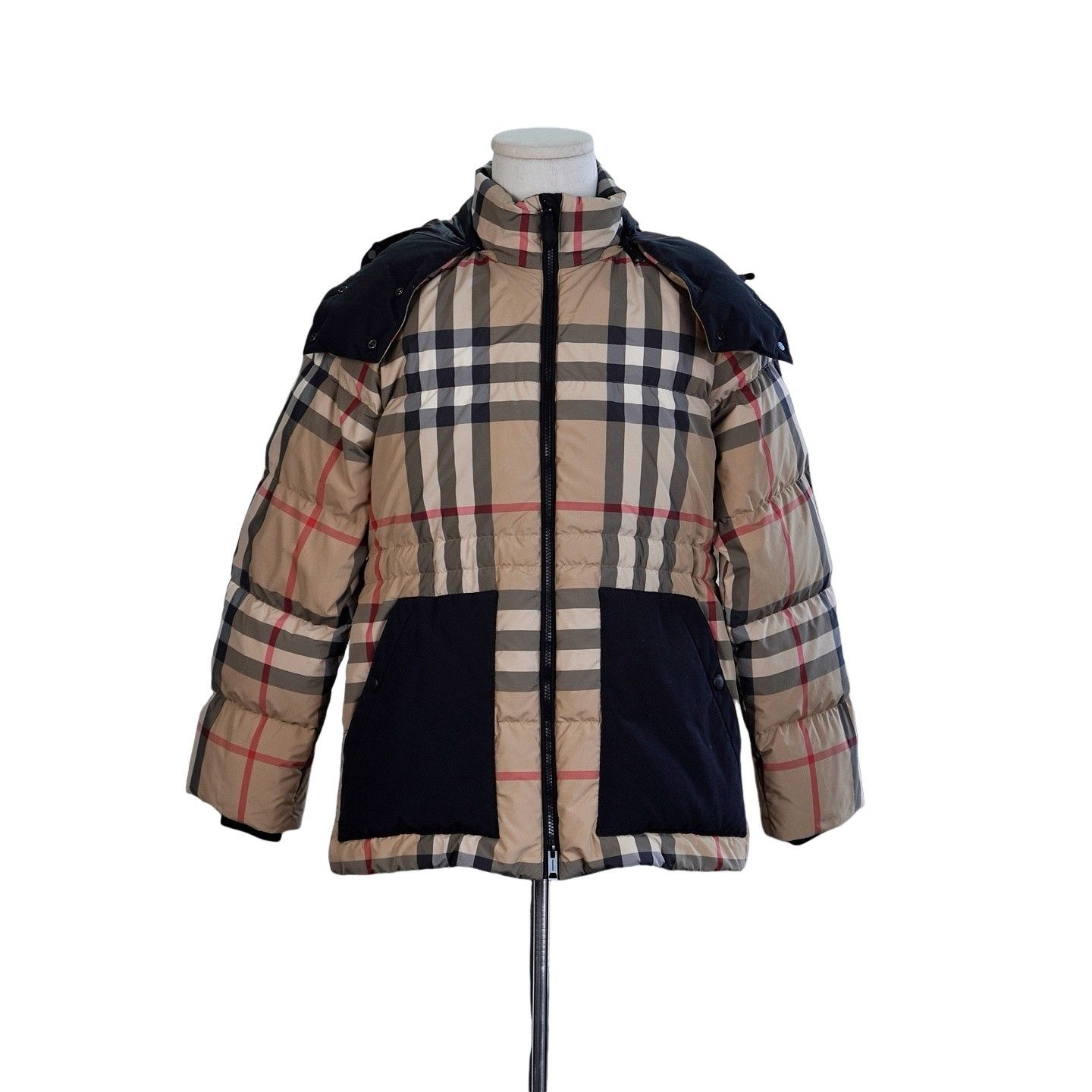 Burberry Burberry Check Puffer Jacket Size M Size M / US 6-8 / IT 42-44 - 1 Thumbnail