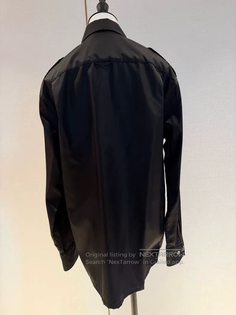 Prada Prada Black metal triangle mark functional style jacket Size XS / US 0-2 / IT 36-38 - 2 Thumbnail