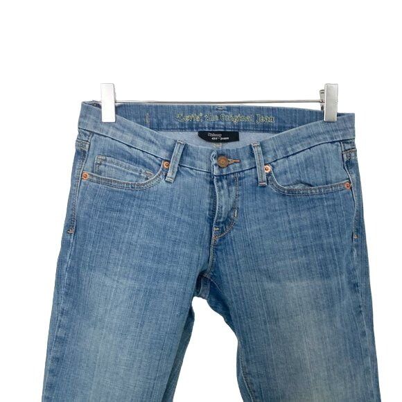 Levi's Levis Light Blue 421 Skinny Jeans Size 1/25 Size 25" / US 0 / IT 36 - 2 Thumbnail