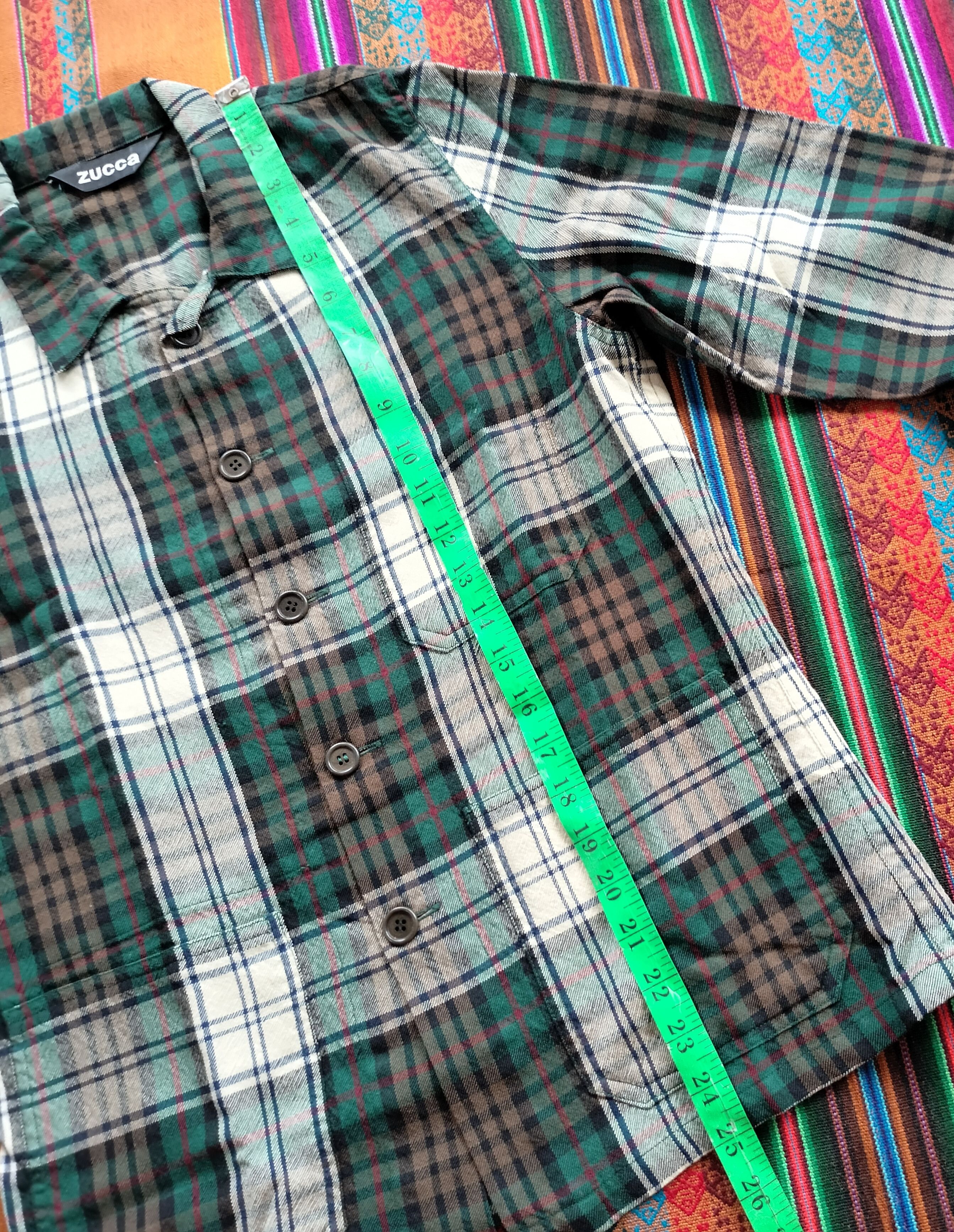 CABANE de ZUCCa Cabane de zucca 4 pocket plaid shirt Size M / US 6-8 / IT 42-44 - 16 Thumbnail