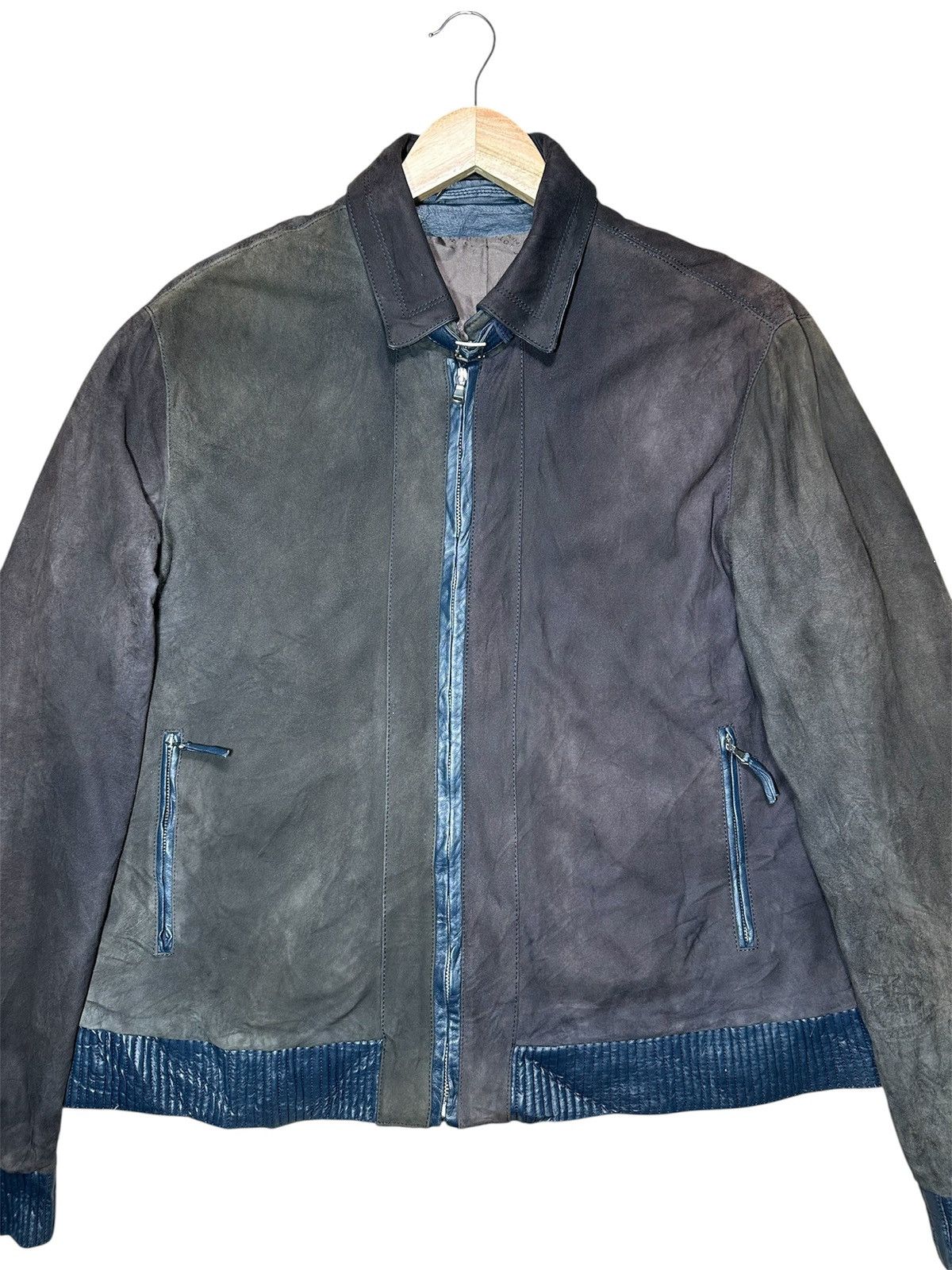 Vintage PIEROTUCCi Jacket Leather Factory since 1972 Size US L / EU 52-54 / 3 - 2 Thumbnail