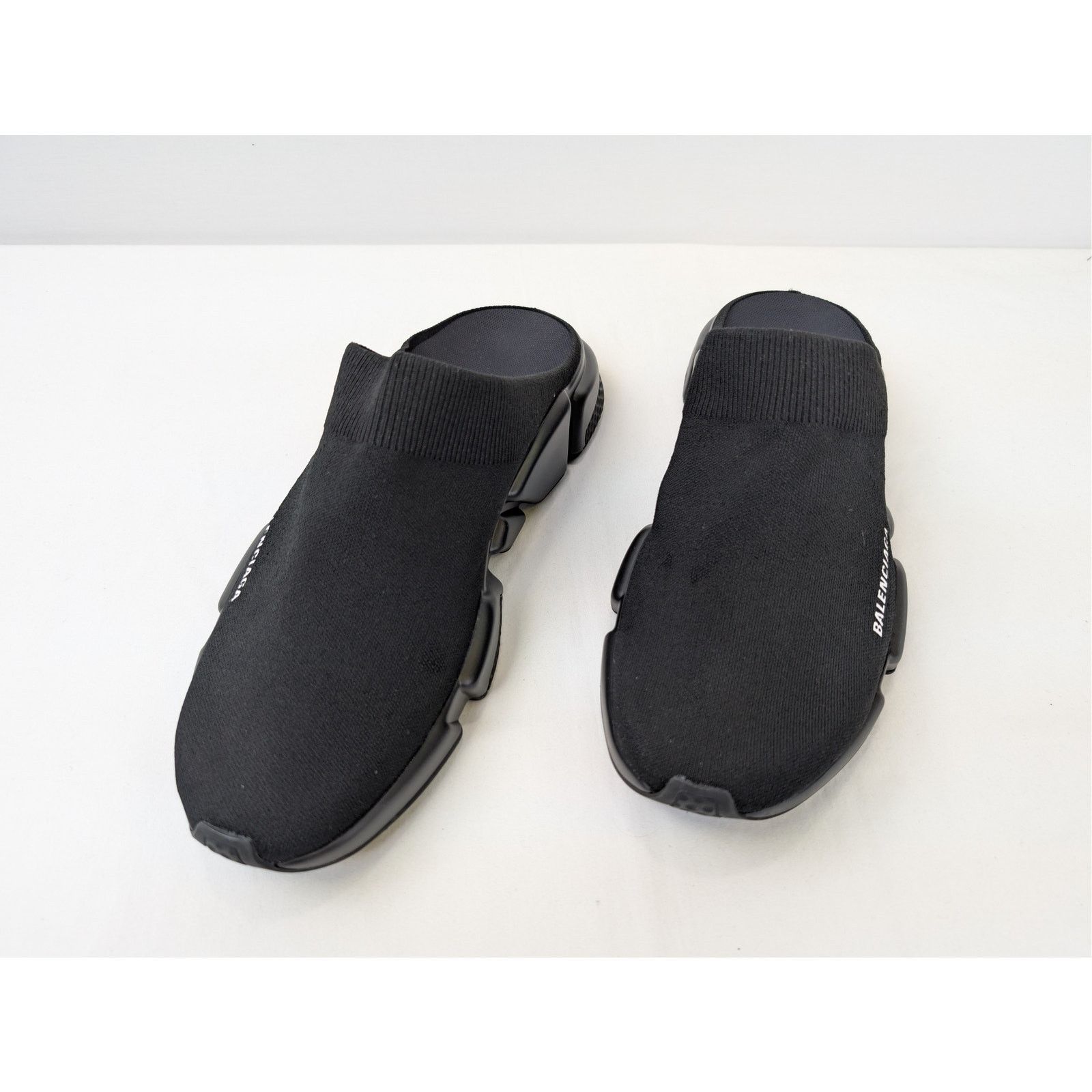Balenciaga o1rshd1 Q:3 / New Recycled Knit/Sole Speed Mule Slipper Size US 10 / EU 43 - 8 Thumbnail