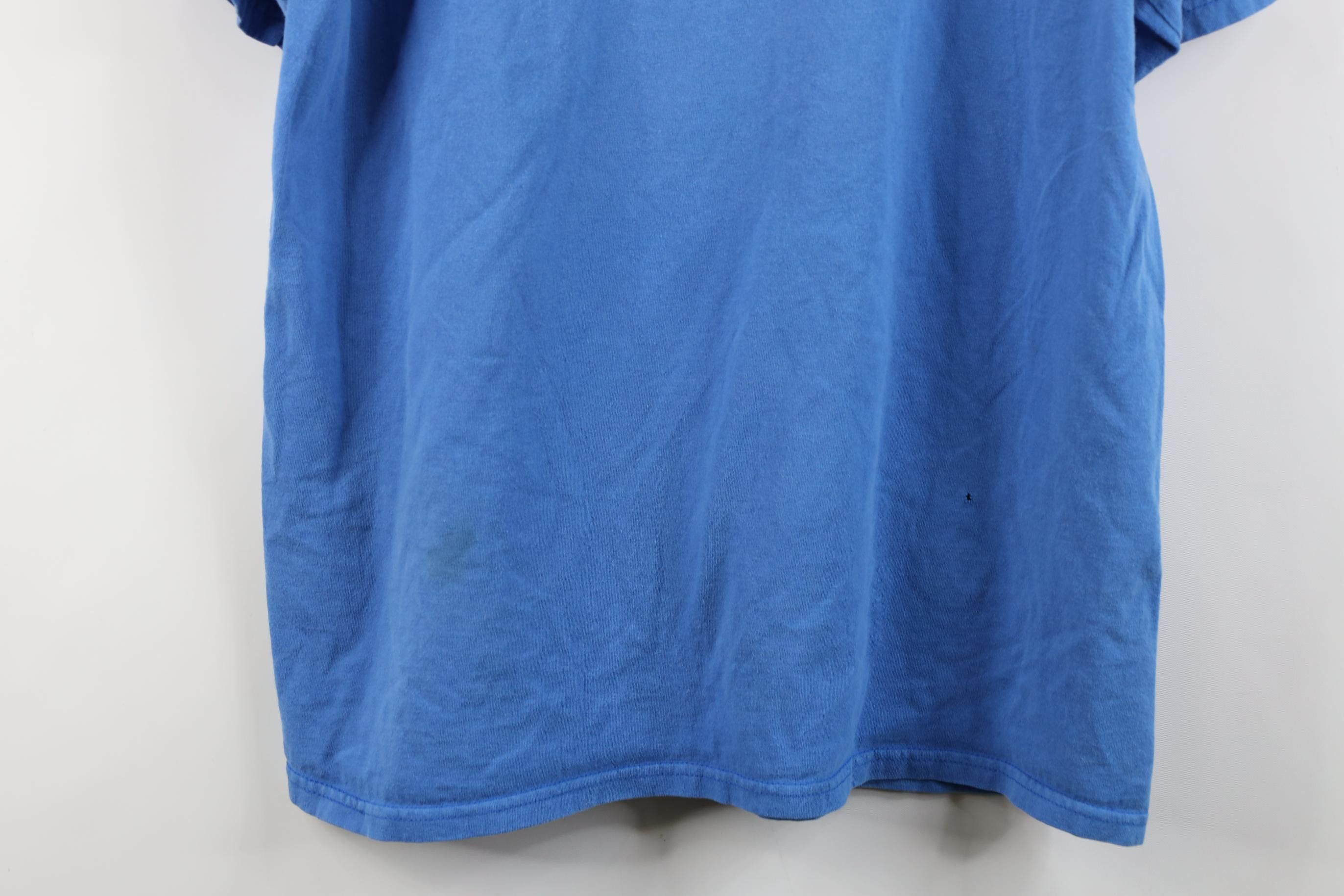Vintage Vintage Y2K 2005 NFL Detroit Lions Football T-Shirt Blue Size US XL / EU 56 / 4 - 15 Thumbnail