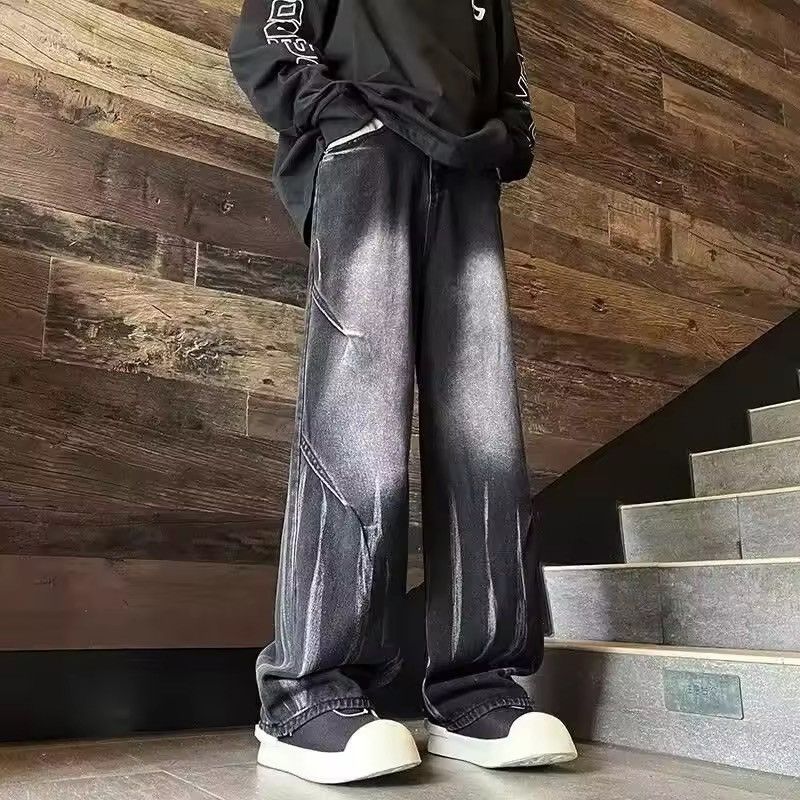 Jean Gradient Straight Jean Size US 35 - 1 Thumbnail