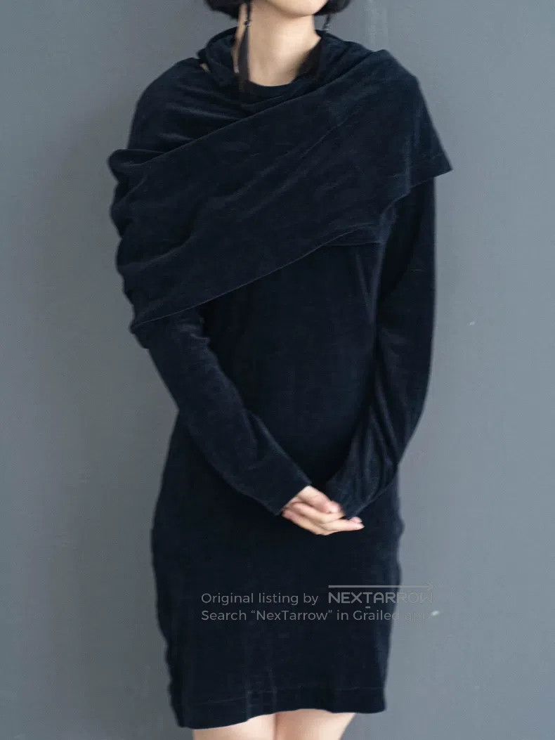 Comme des Garcons Comme Des Garcons Velvet Dress Size S / US 4 / IT 40 - 4 Thumbnail