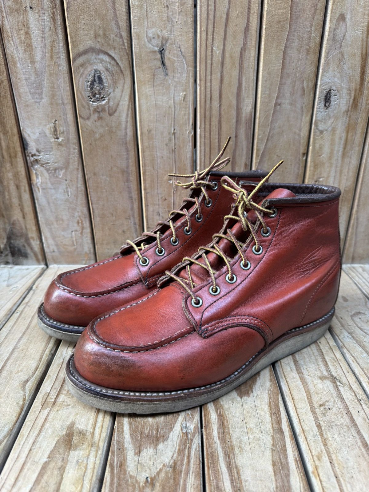 Red Wing Red Wing Heritage 8131 Moc Toe Brown Boots USA 9 E UK 8 Size US 9 / EU 42 - 1 Thumbnail