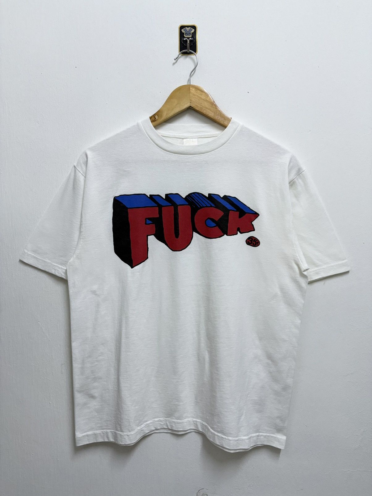 4GSELLER 2000’s Sarcastic “ FUCK Supreme “ Ripoff Superman T-Shirt Size US M / EU 48-50 / 2 - 1 Thumbnail