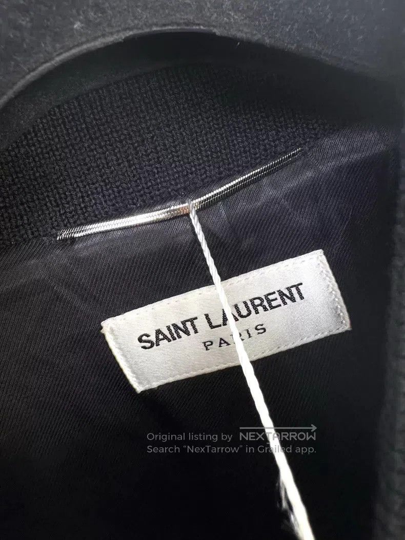 Saint Laurent Paris Saint Laurent Paris Baseball Jacket Size US M / EU 48-50 / 2 - 2 Thumbnail