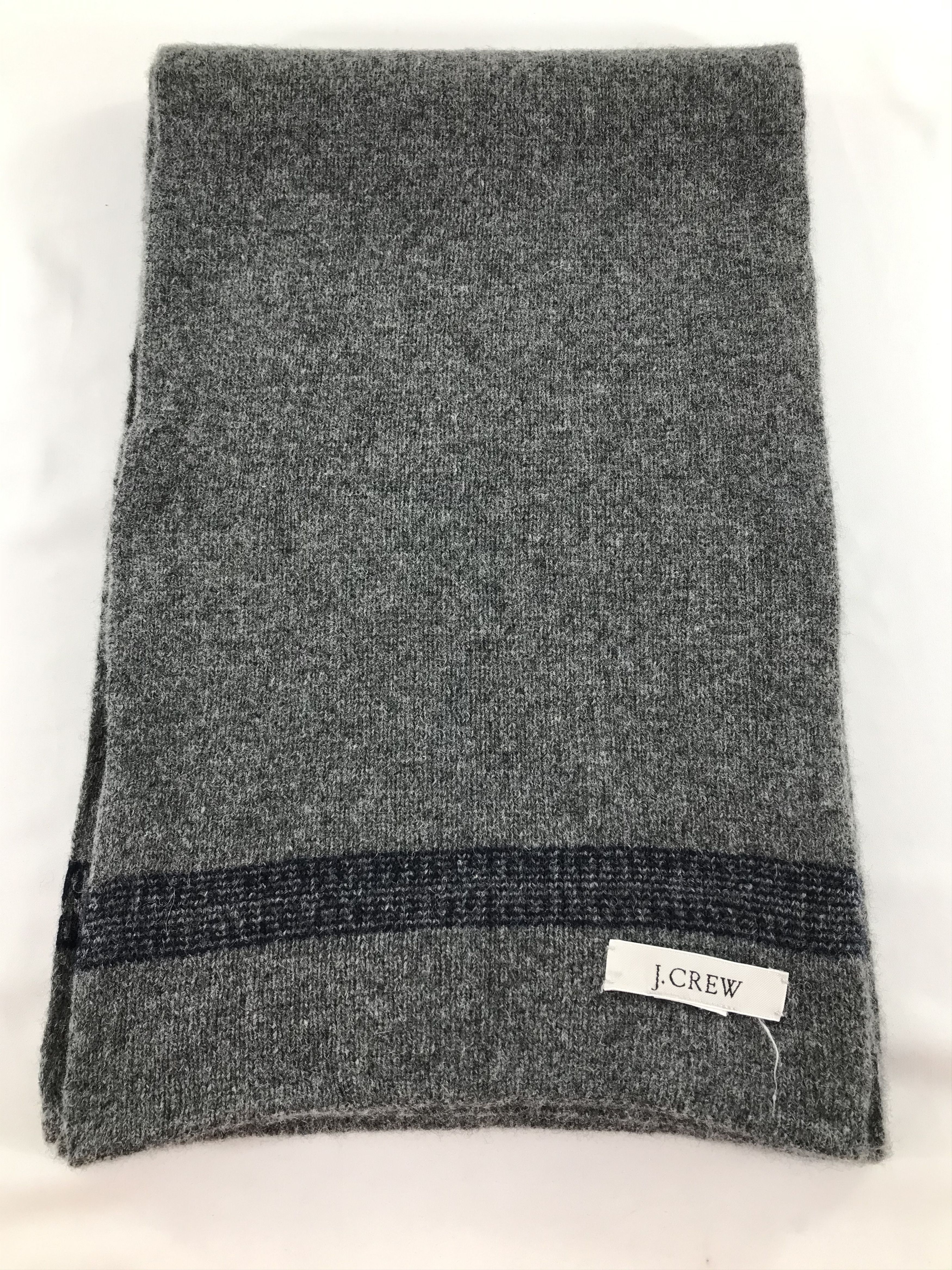 J.Crew J.Crew Wool Scarf Muffler Neck Warmer V382 Size ONE SIZE - 2 Thumbnail