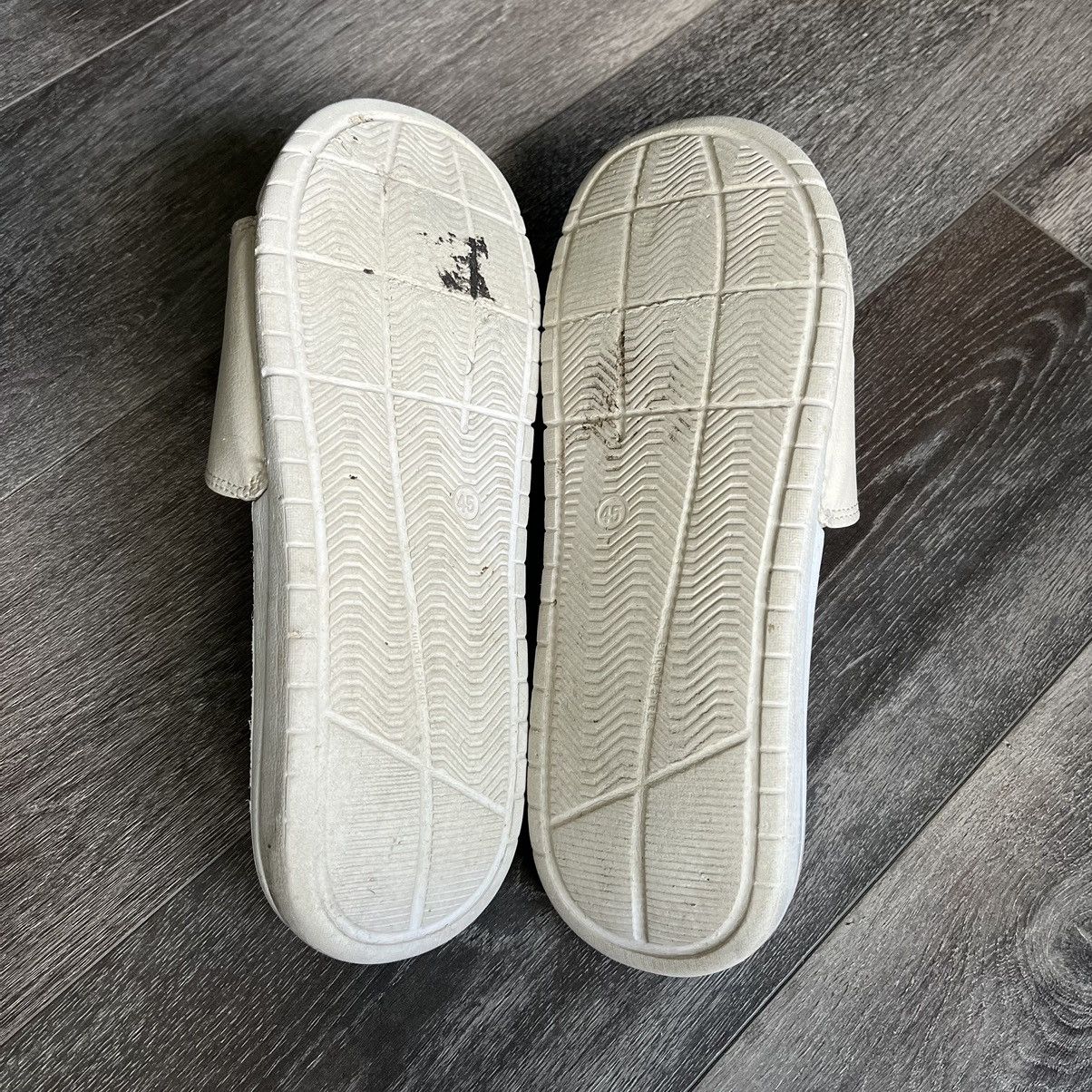 Kith Kith Beach Slides White/Navy 2019 Size US 12 / EU 45 - 4 Thumbnail