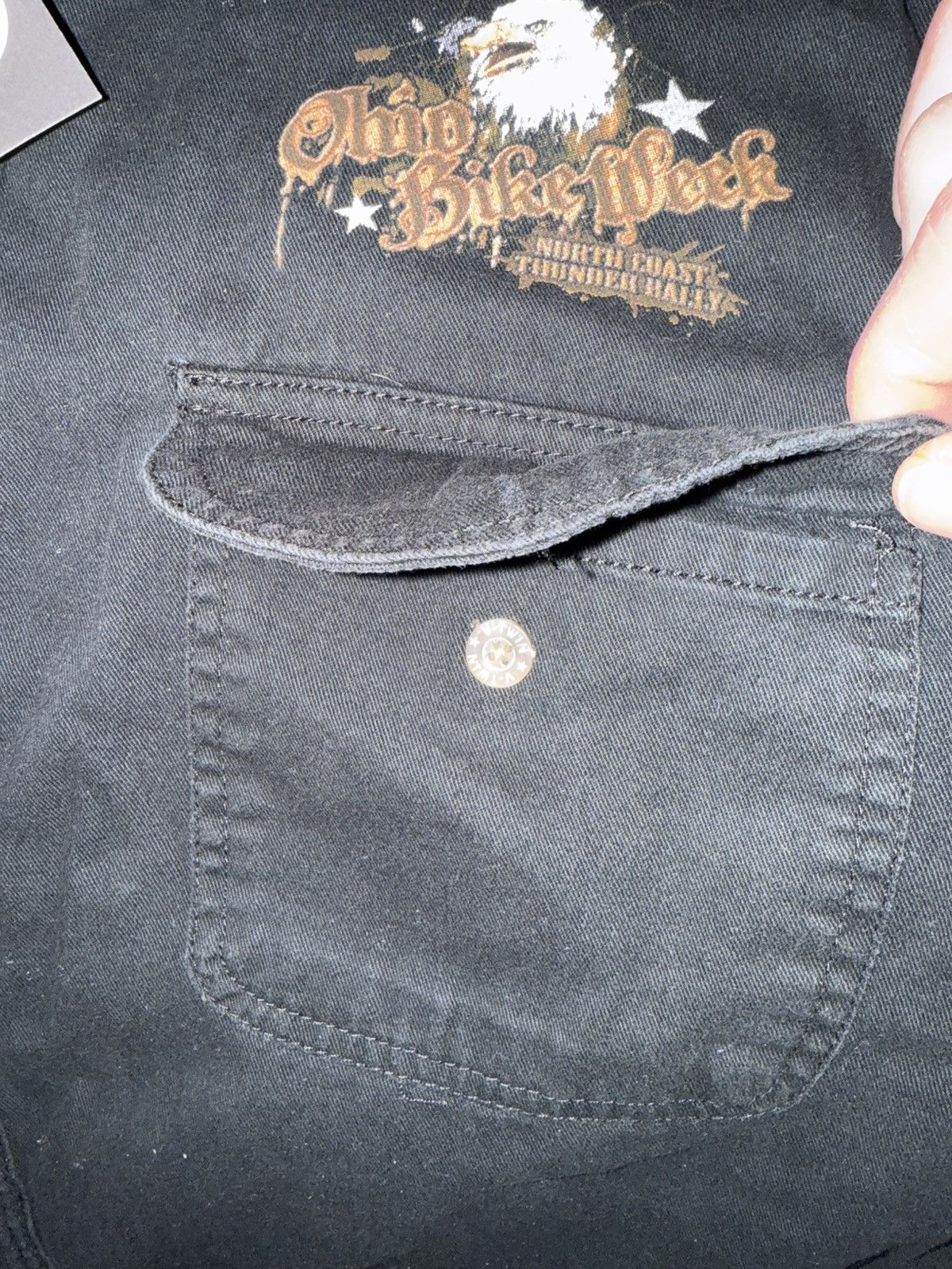 Vintage V-Twin Motorcycle Wear vintage “Ohio Bike Week 2010” shirt! Size US M / EU 48-50 / 2 - 14 Thumbnail