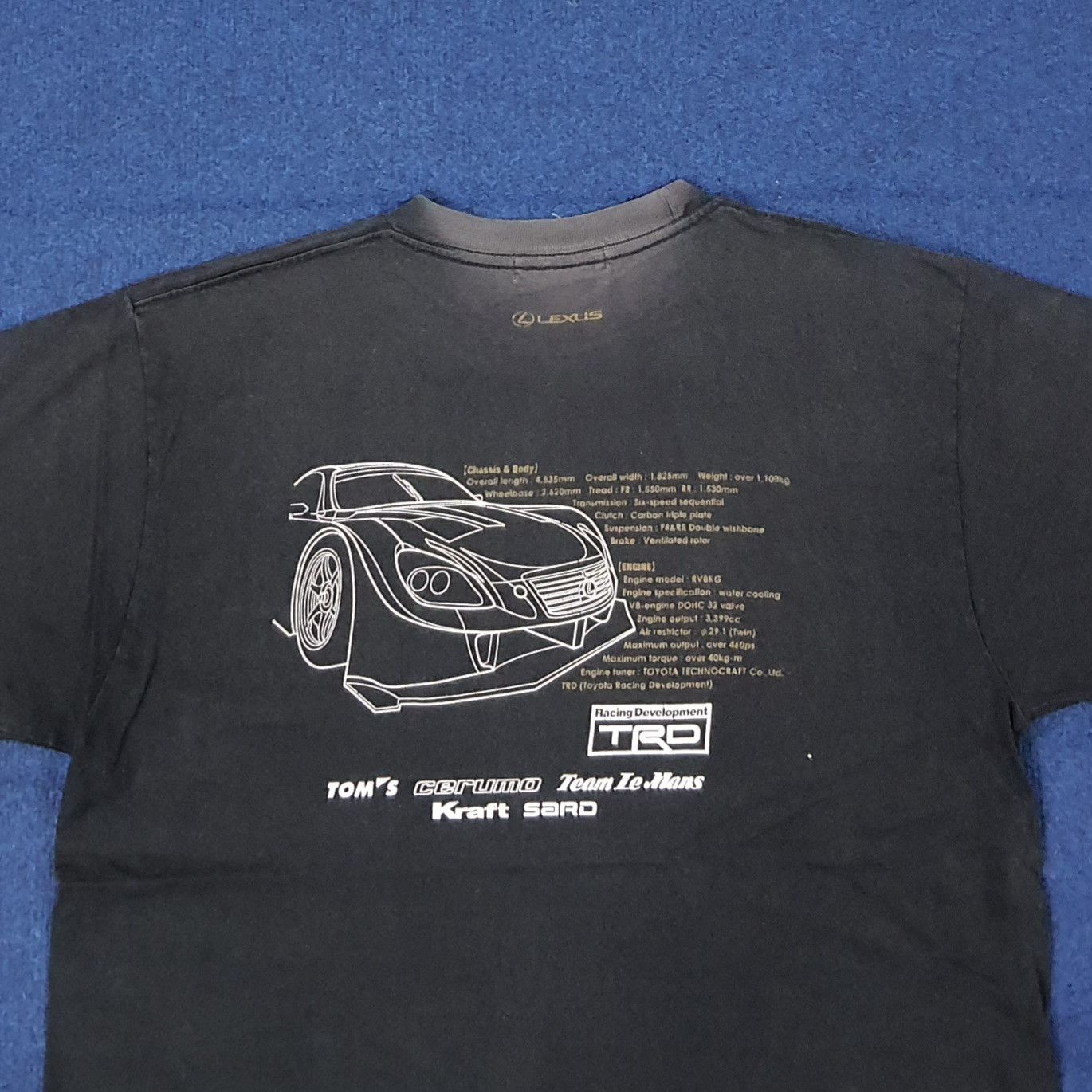 Japanese Brand Vintage Lexus TRD Racing Motorsports Tshirt C267N49 Size US L / EU 52-54 / 3 - 2 Thumbnail