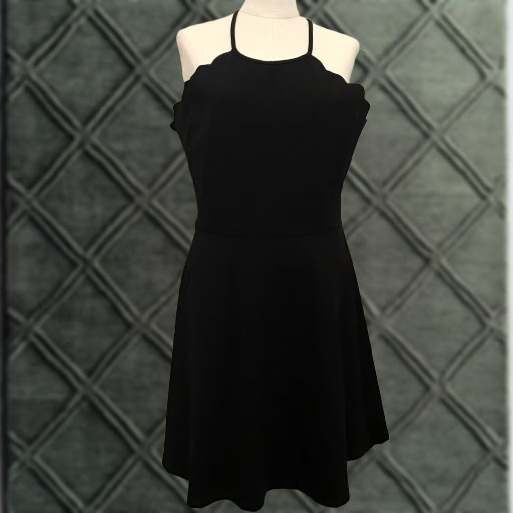 Vintage Nine Britton Black Knit Tank Dress XL Women's Stretch Pullover Party/Cocktail Wedding Size XL / US 12-14 / IT 48-50 - 1 Thumbnail