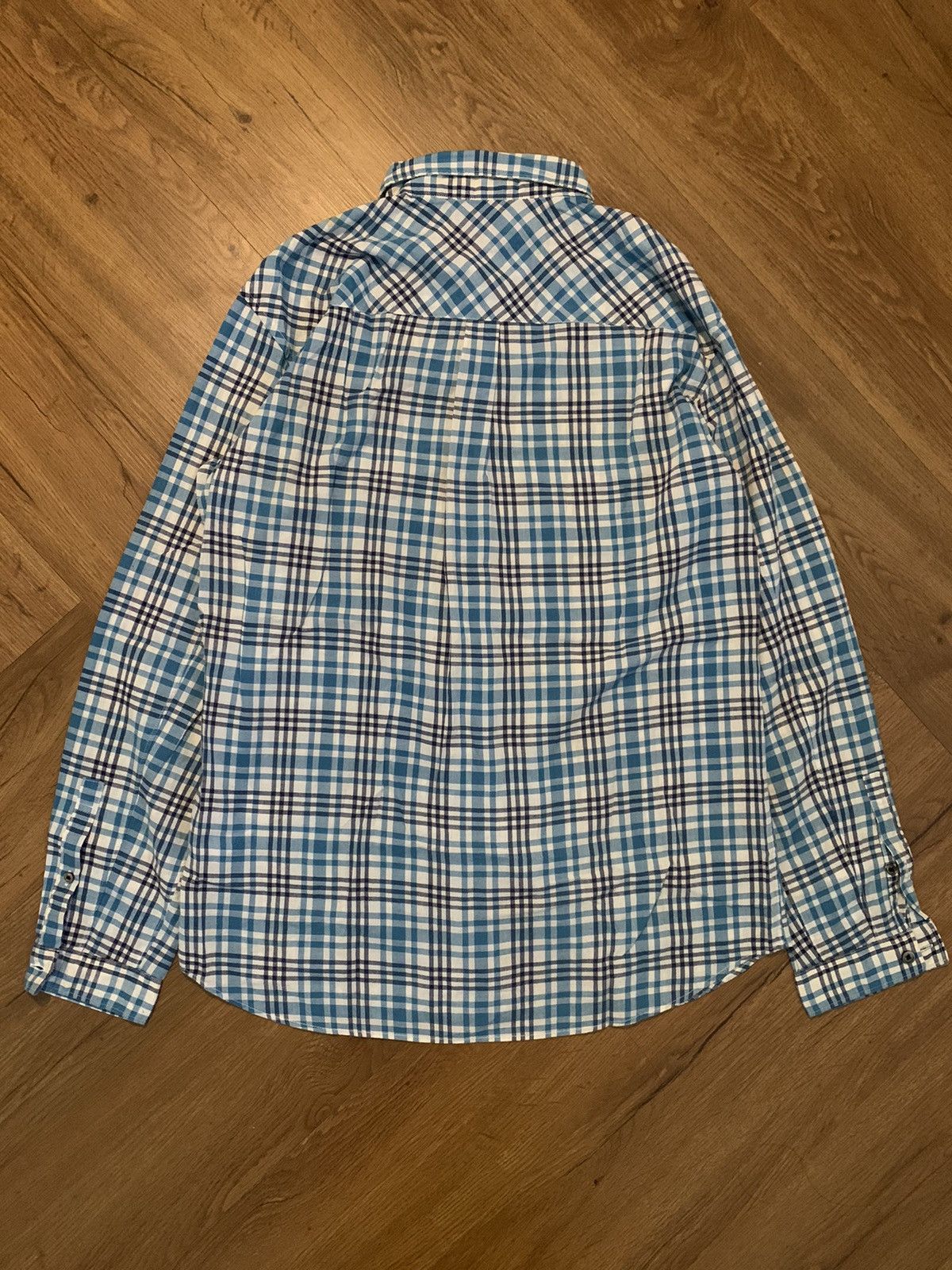 Japanese Brand × Undercover × Uniqlo UNDERCOVER X UNIQLO printed plaid shirt gothic vkei style Size US M / EU 48-50 / 2 - 5 Thumbnail