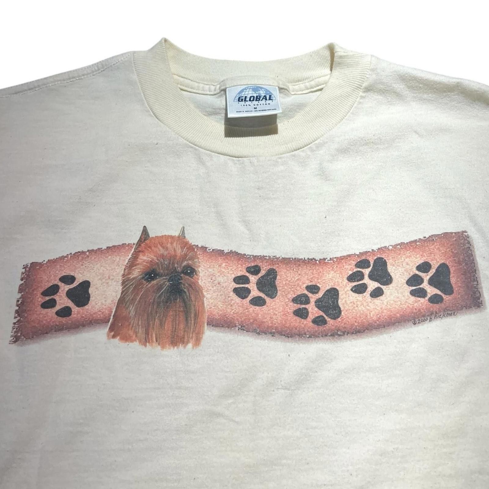Other Vintage Yorkshire Terrier Dog Art B. Hickman Original Tee Size US M / EU 48-50 / 2 - 5 Thumbnail