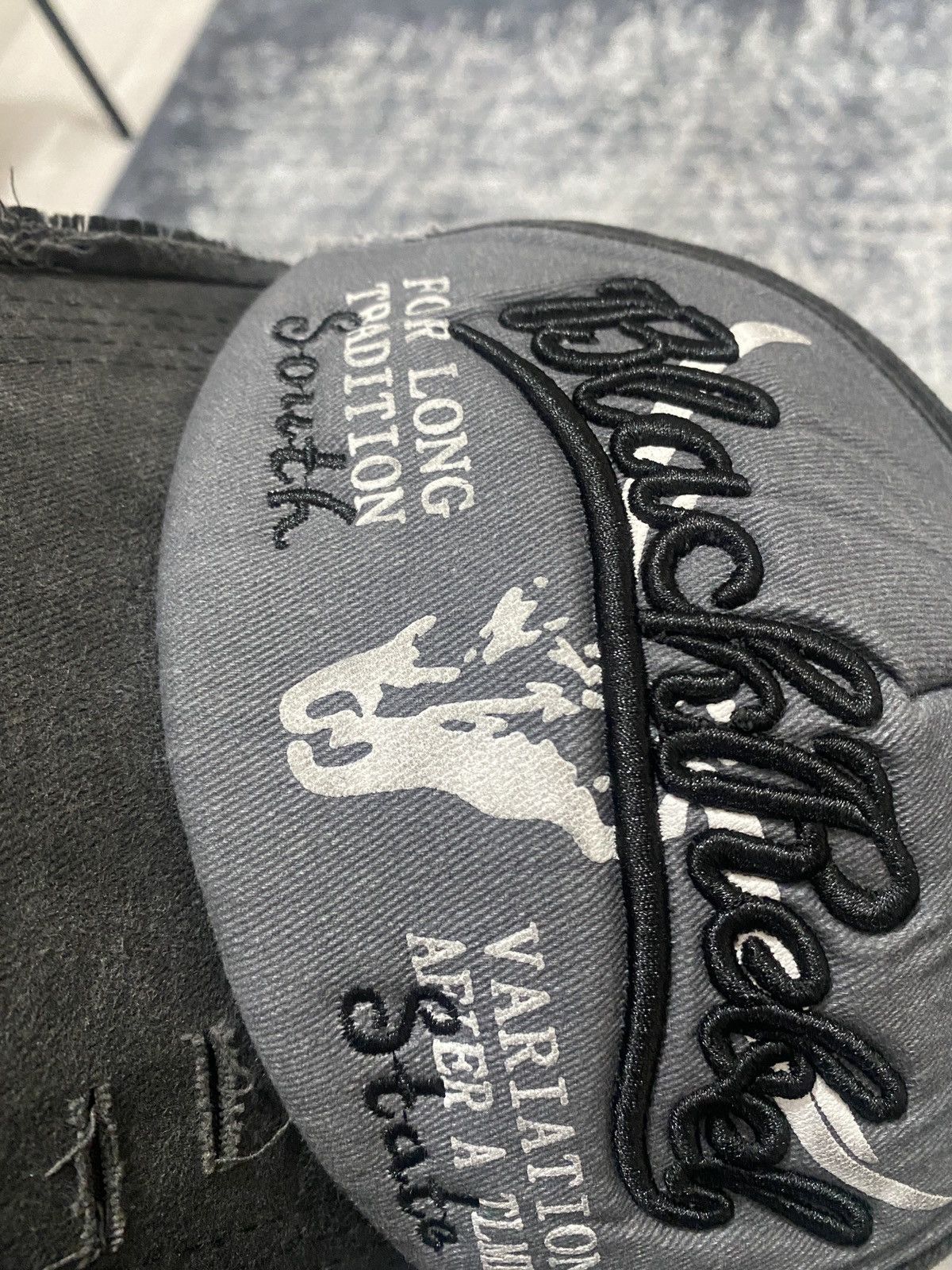 Cowboy Equipment × Vintage Black rabel Indian dakota distressed cap Size ONE SIZE - 7 Thumbnail