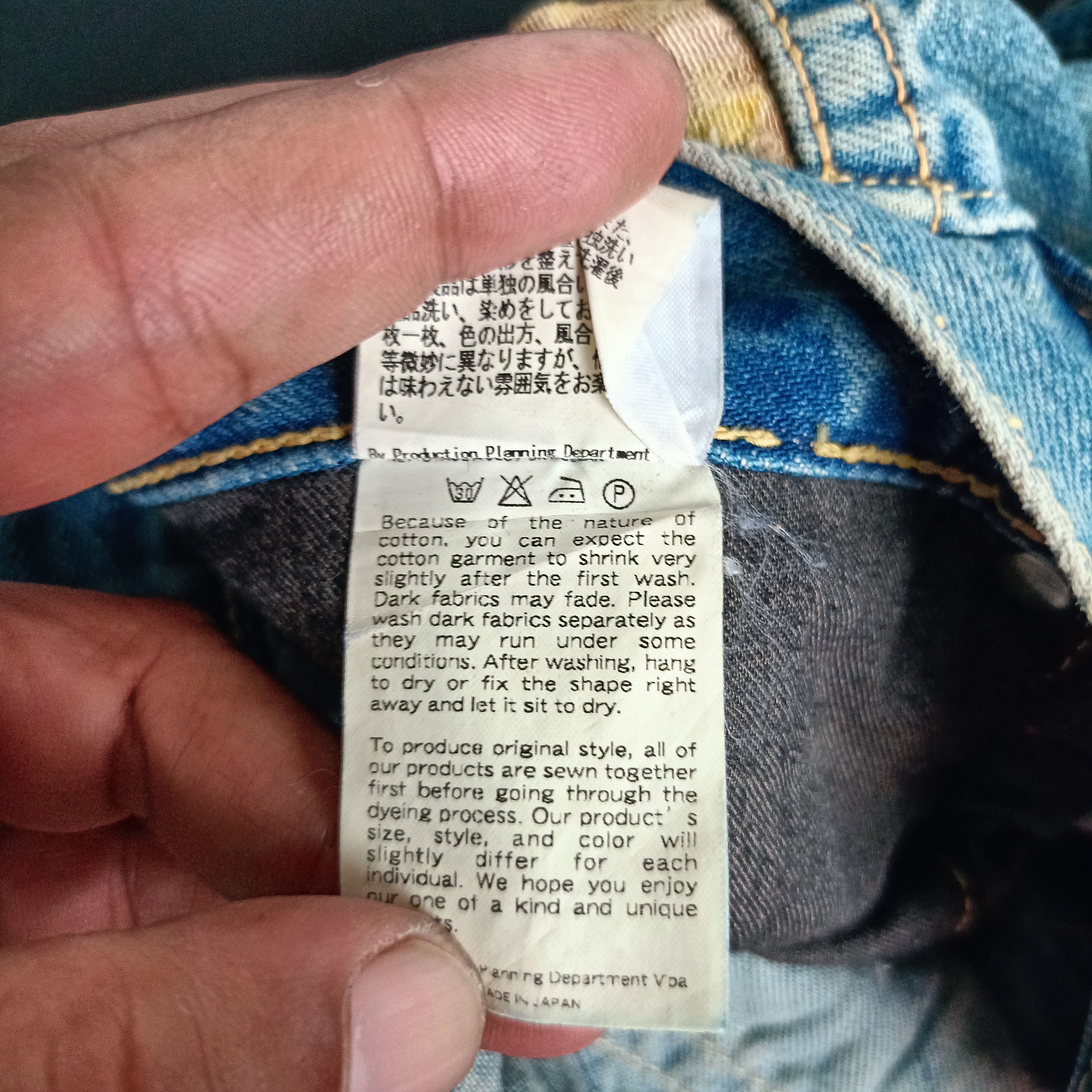 Japanese Brand Mizra Jeans Japanese Brand Size US 38 / EU 54 - 14 Thumbnail
