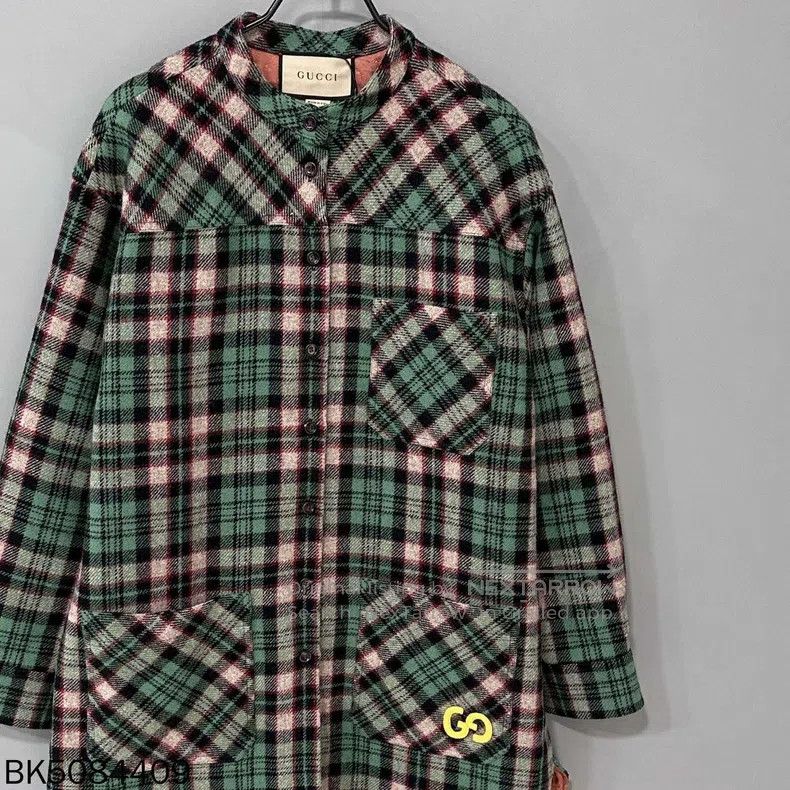 Gucci Gucci Tweed show plaid coat Size XS / US 0-2 / IT 36-38 - 2 Thumbnail