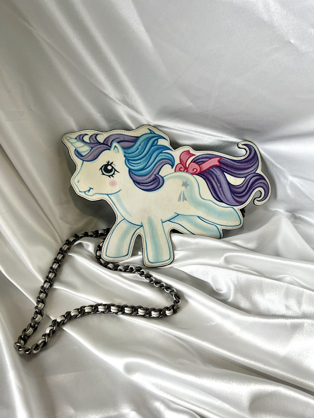Moschino Moschino My Little Pony Crossbody Bag – Light Blue Unicorn Size ONE SIZE - 2 Thumbnail