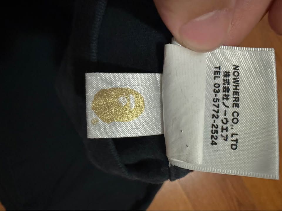 Bape BAPE Cursive Logo Tee Size US XXL / EU 58 / 5 - 5 Thumbnail