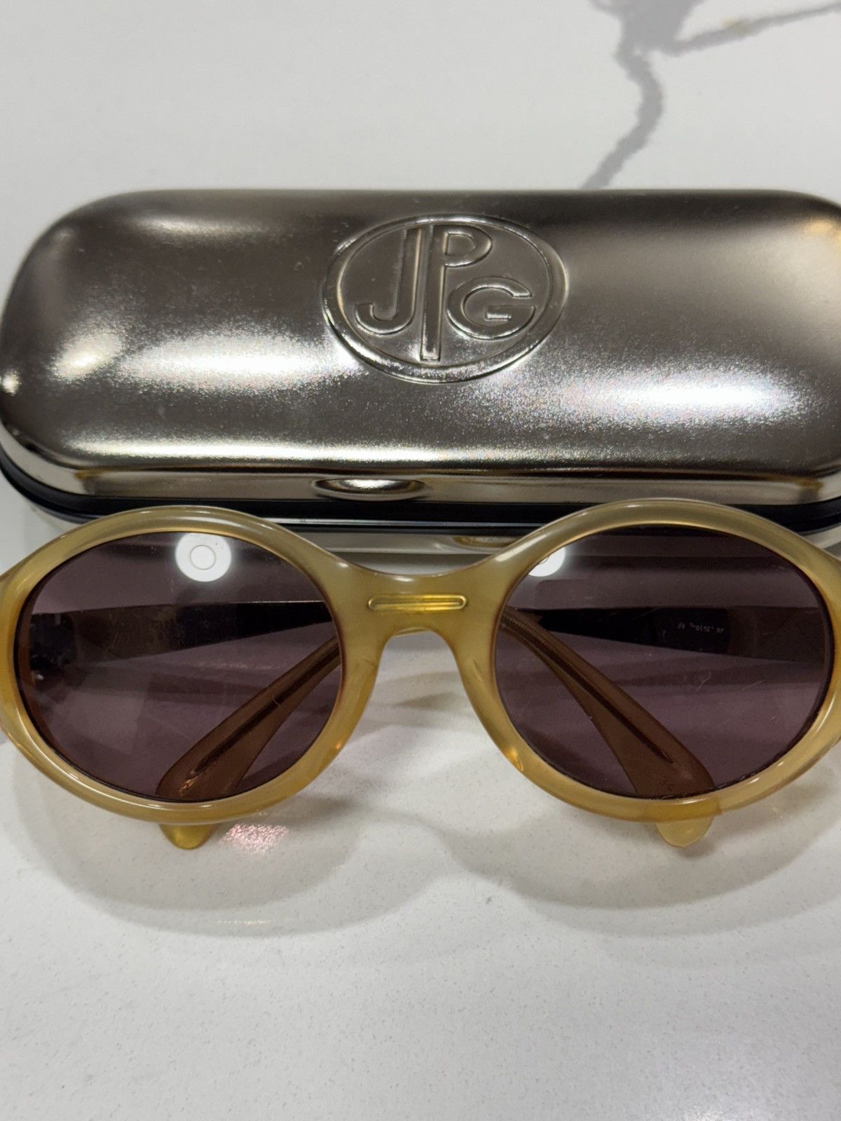 Jean Paul Gaultier VINTAGE JEAN PAUL GAULTIER 56-2272 STEAMPUNK SUNGLASSES Size ONE SIZE - 3 Thumbnail