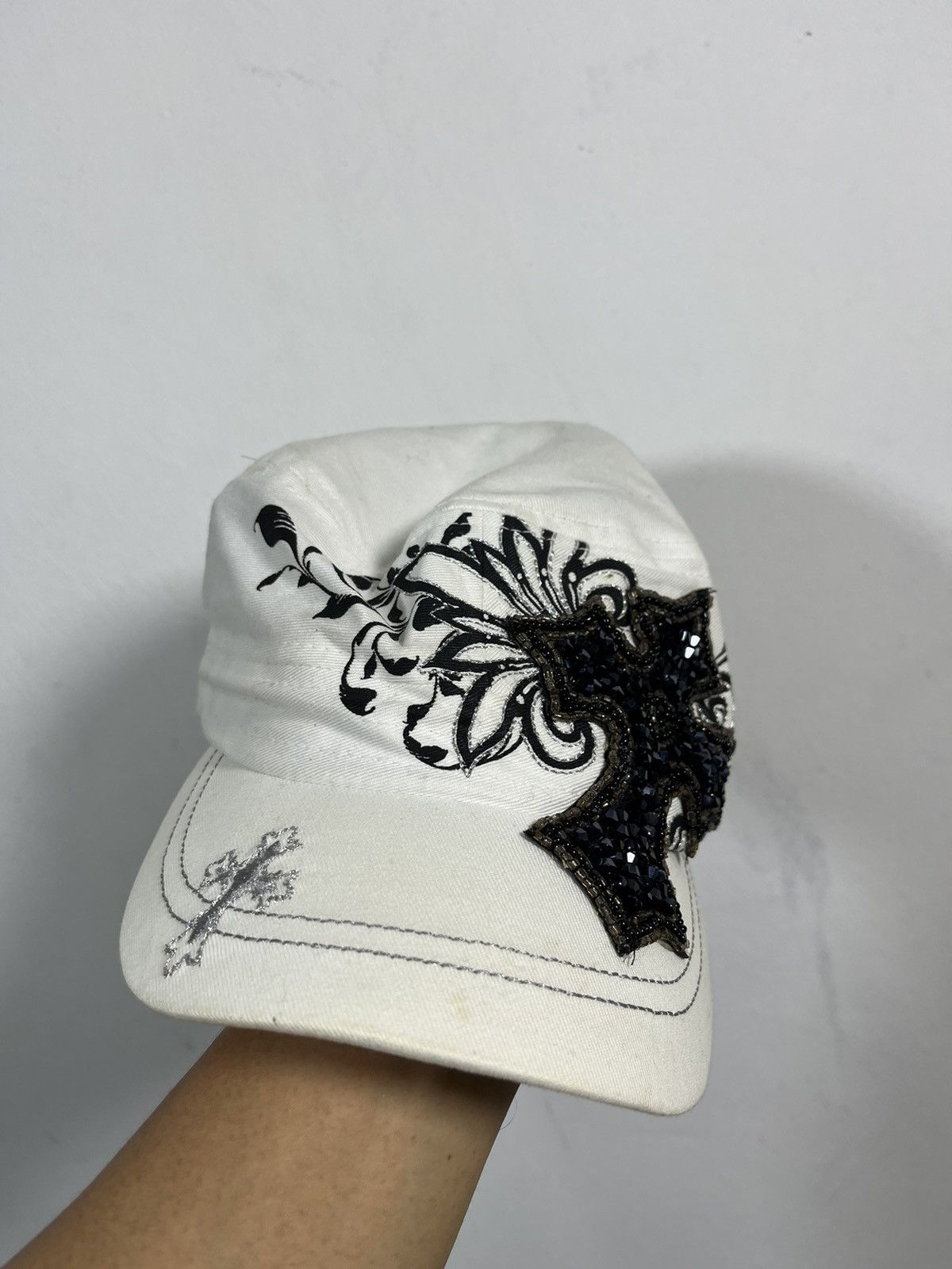 Other JAPANESE STYLE CAP LIKE CHROME HEARTS DESIGN Size ONE SIZE - 4 Thumbnail